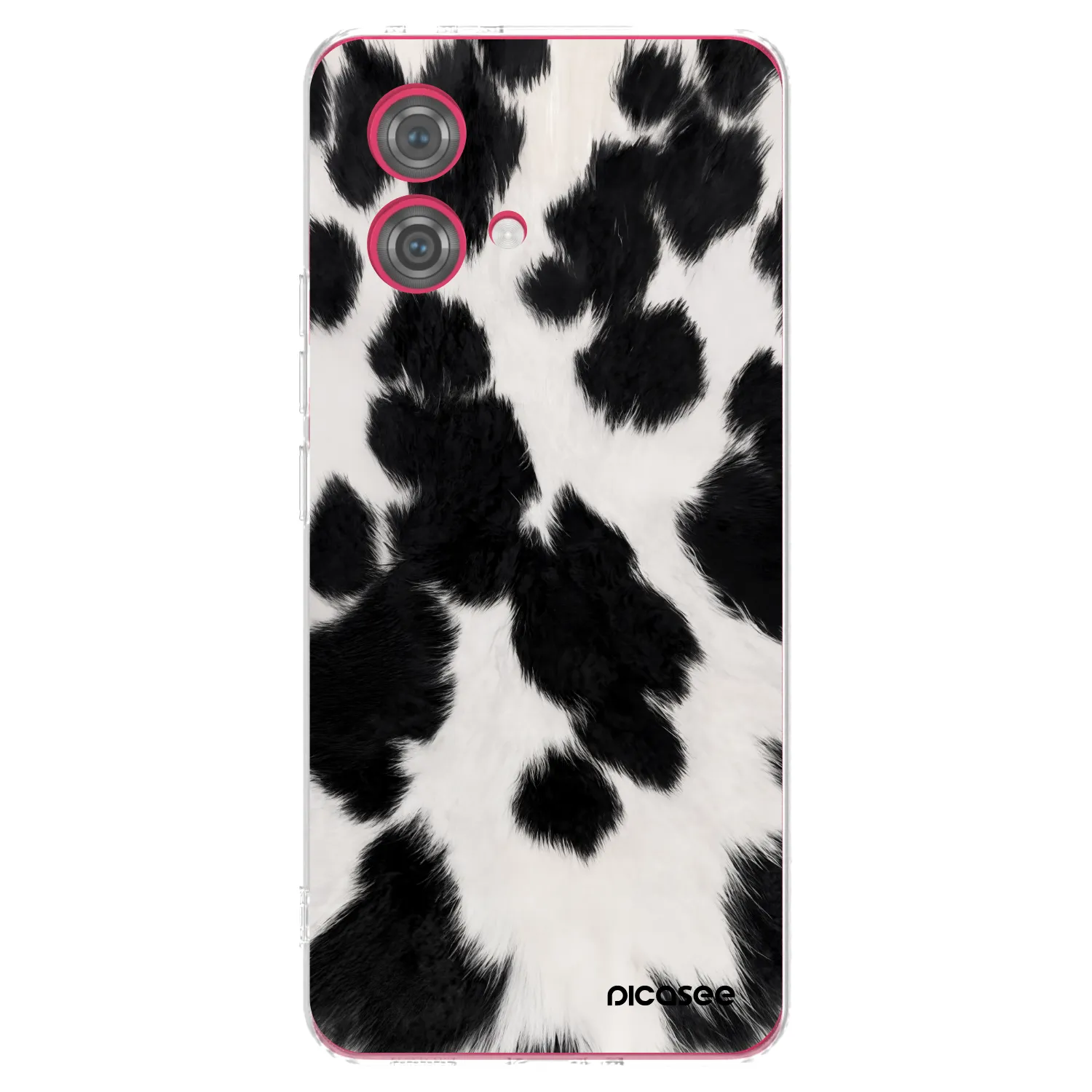Picasee átlátszó szilikon tok az alábbi mobiltelefonokra Motorola Moto G84 5G - Black Moo