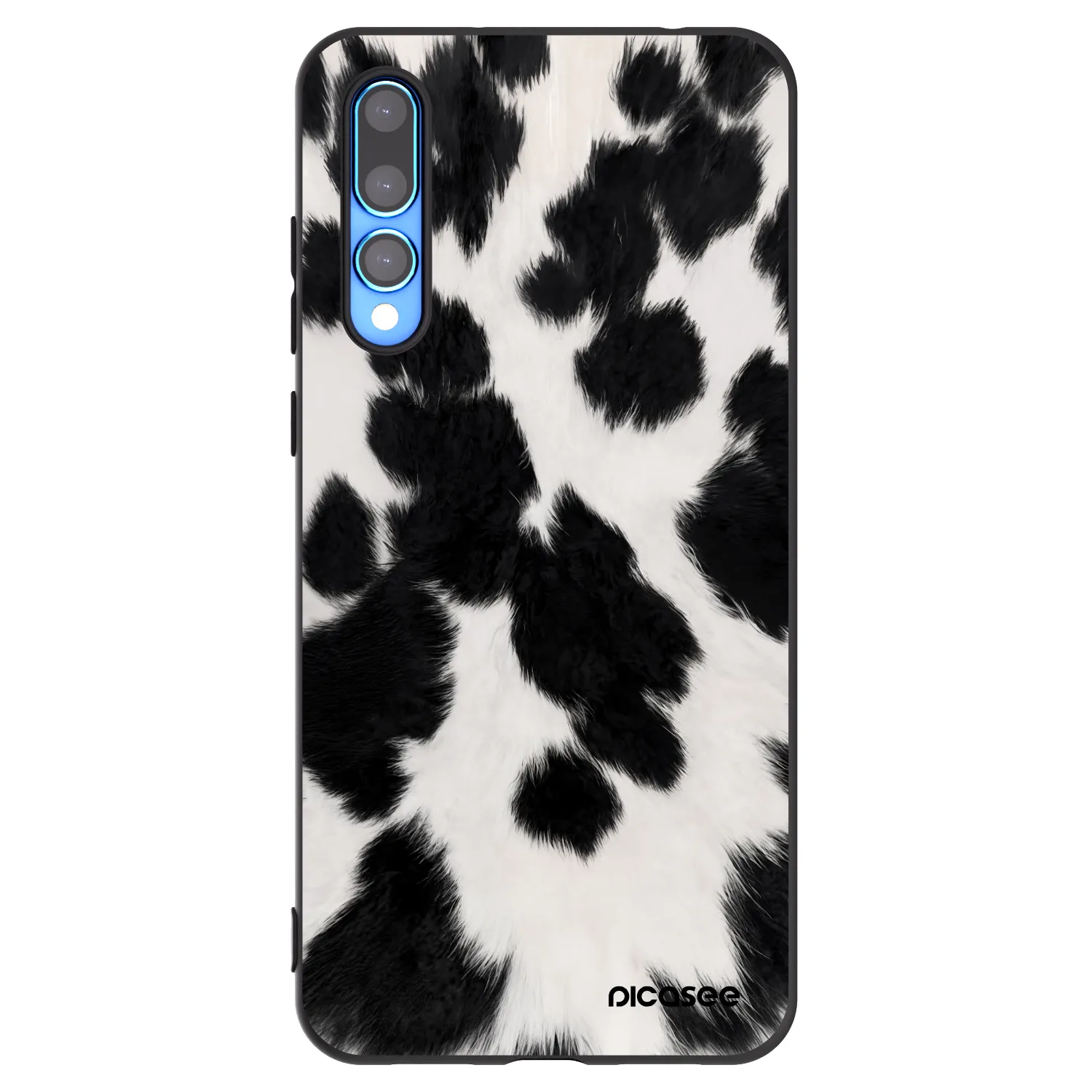 Picasee fekete szilikon tok az alábbi mobiltelefonokra Huawei P20 Pro - Black Moo