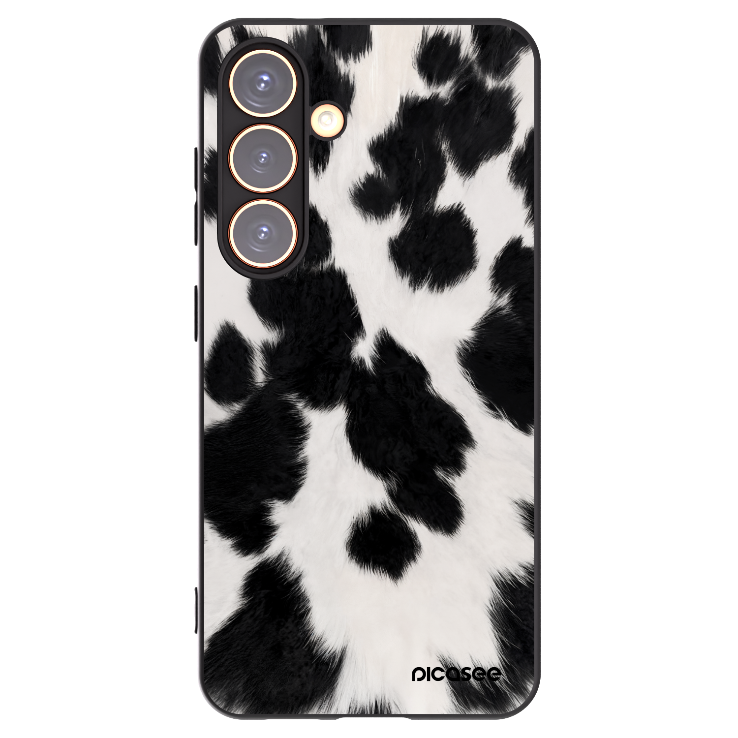 Picasee fekete szilikon tok az alábbi mobiltelefonokra Samsung Galaxy S24 S921B 5G - Black Moo