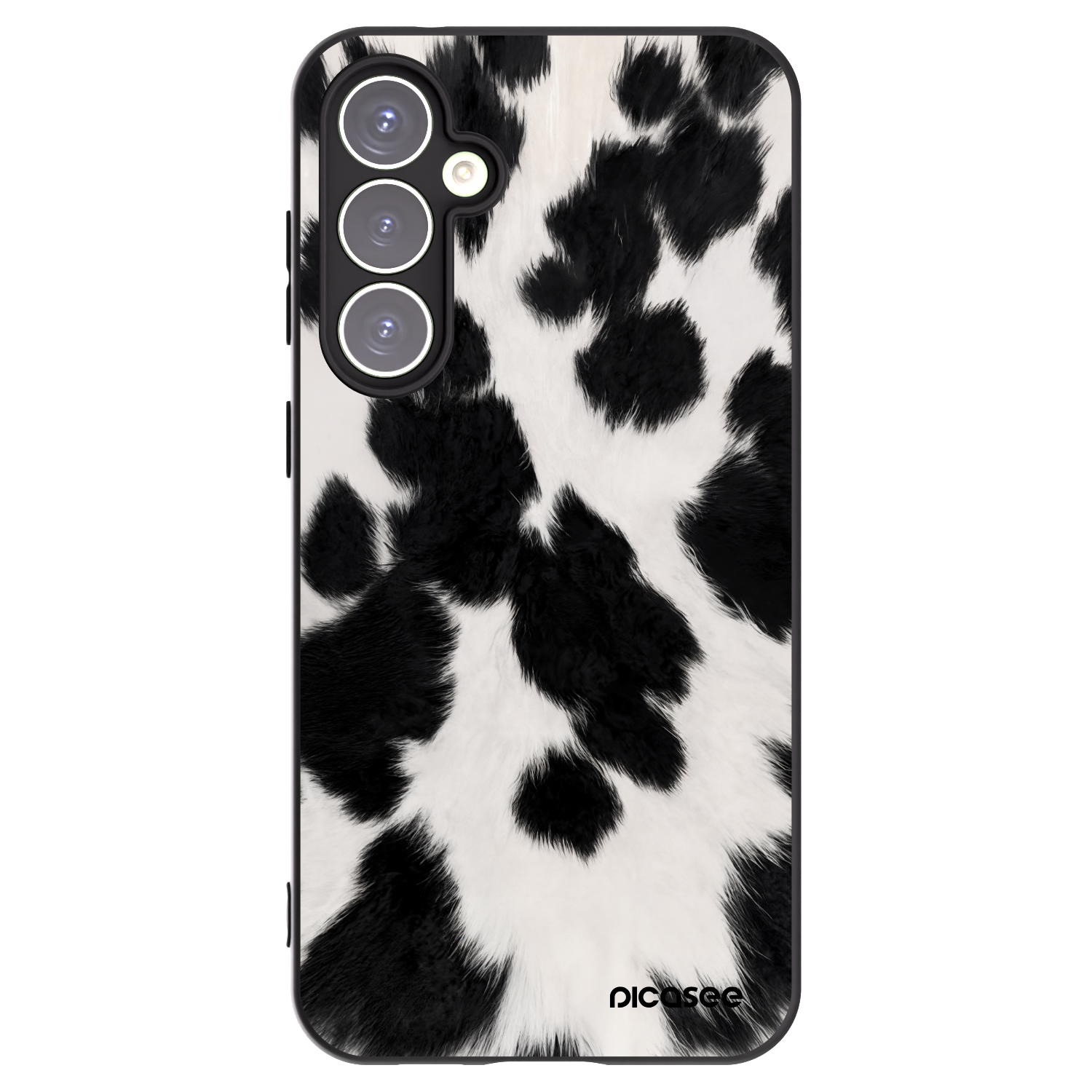 Picasee fekete szilikon tok az alábbi mobiltelefonokra Samsung Galaxy S23 FE S711B - Black Moo