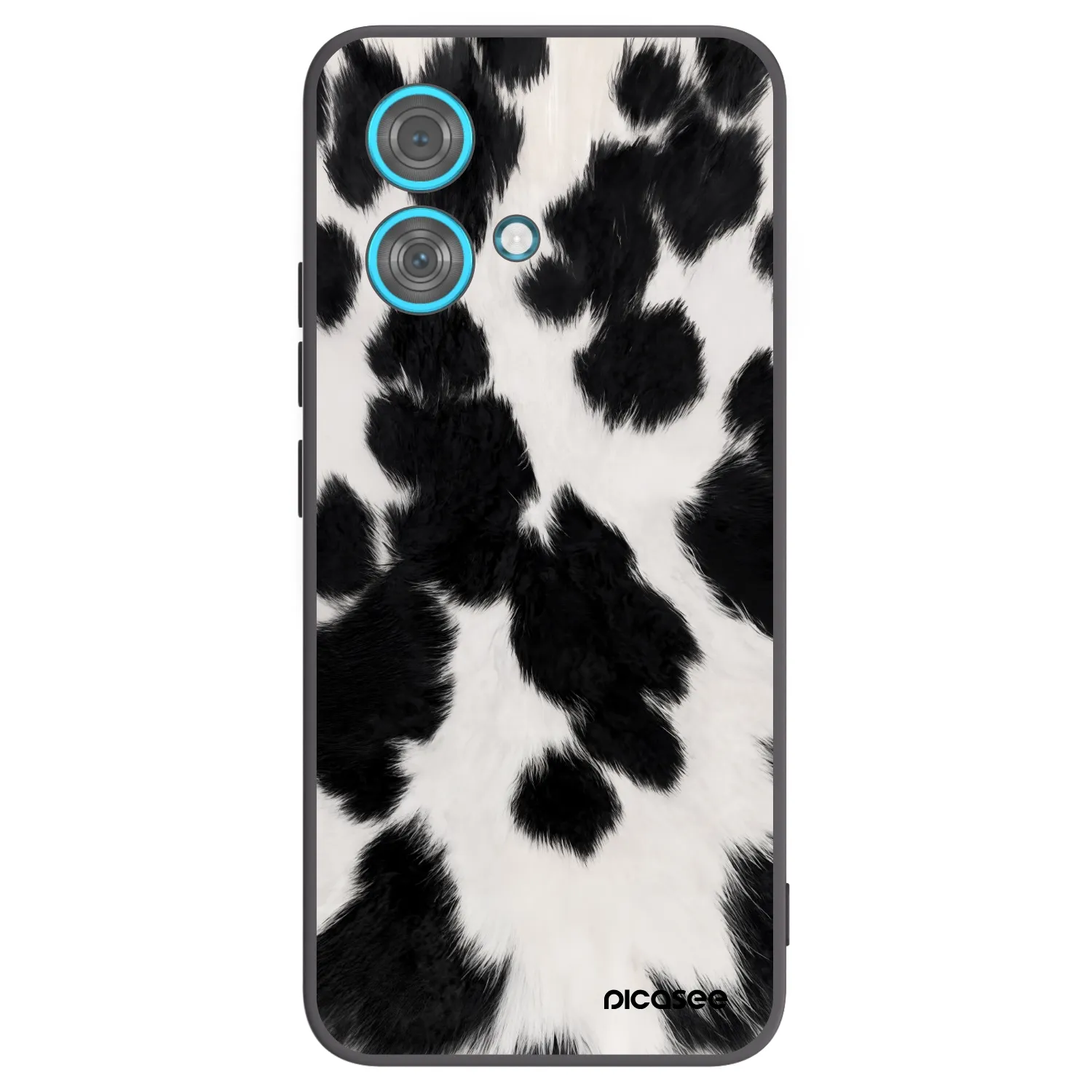 Picasee fekete szilikon tok az alábbi mobiltelefonokra Motorola Edge 40 Neo - Black Moo