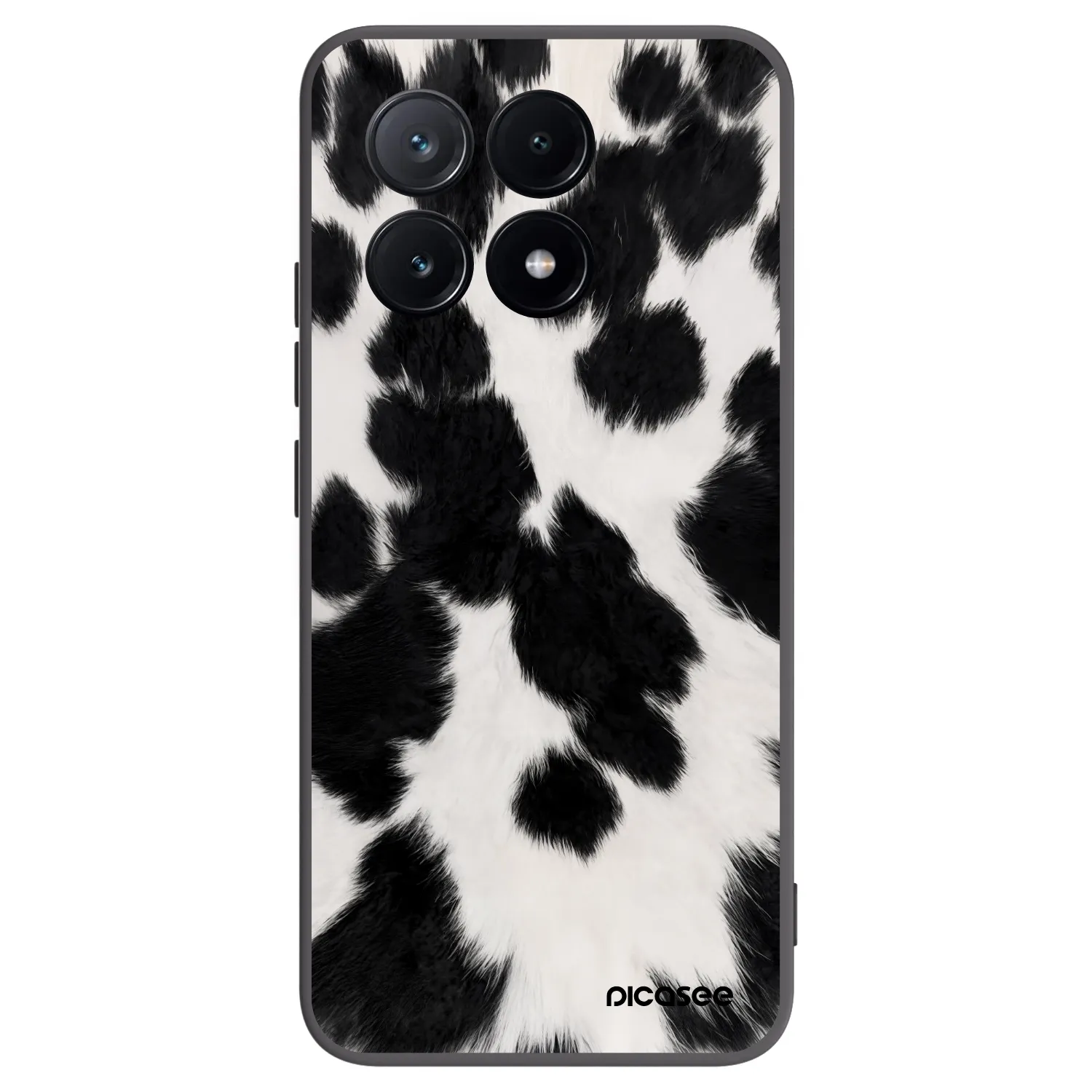 Picasee fekete szilikon tok az alábbi mobiltelefonokra Xiaomi Poco X6 Pro - Black Moo