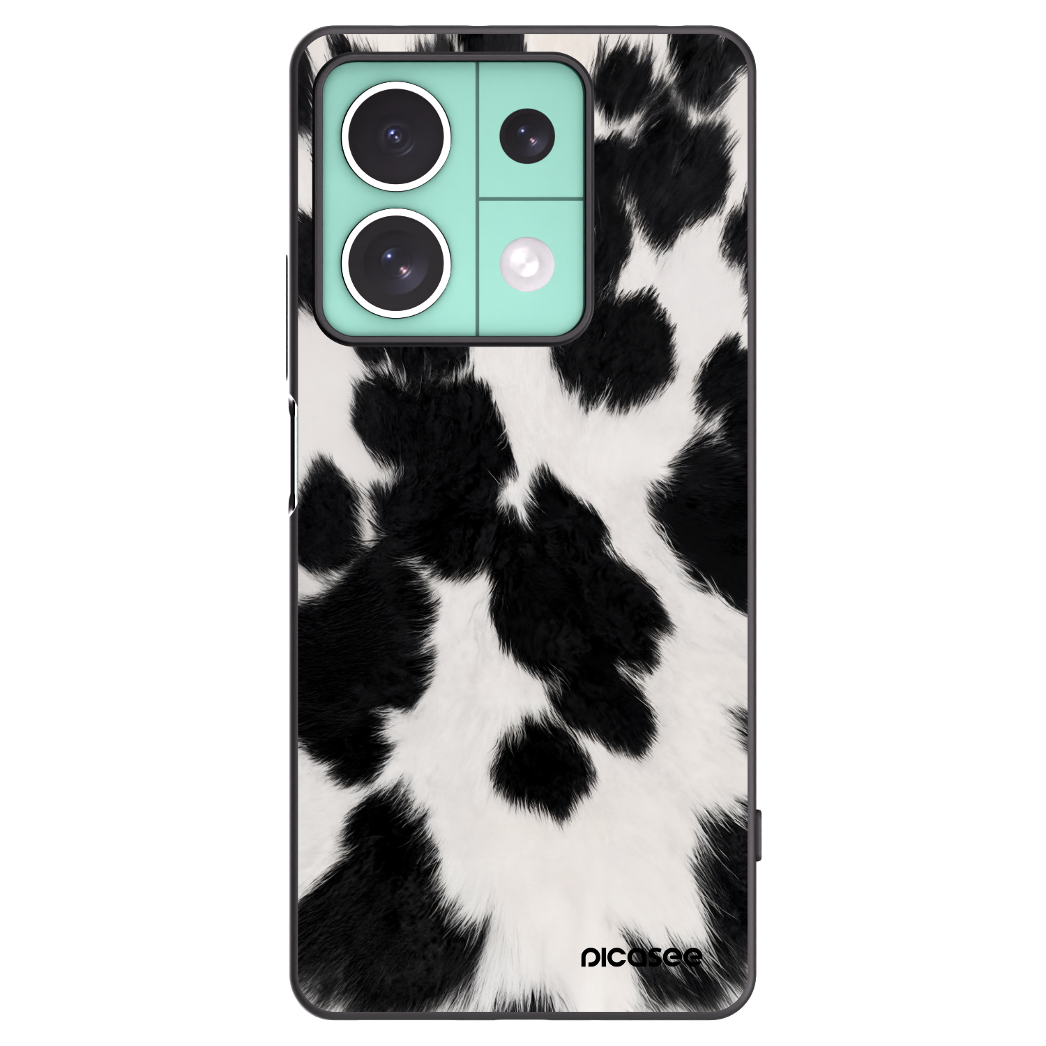 Picasee fekete szilikon tok az alábbi mobiltelefonokra Xiaomi Redmi Note 13 5G - Black Moo