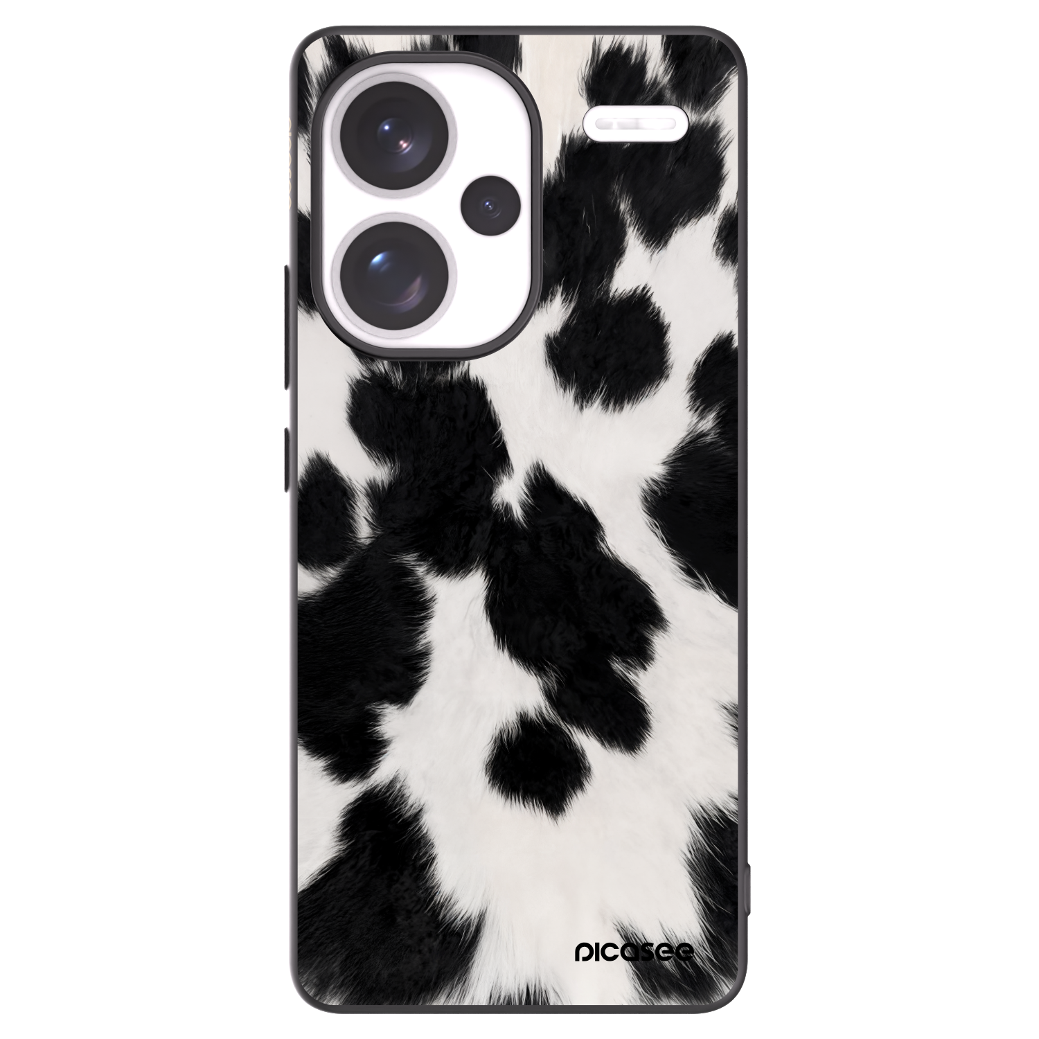 Picasee fekete szilikon tok az alábbi mobiltelefonokra Xiaomi Redmi Note 13 Pro+ 5G - Black Moo