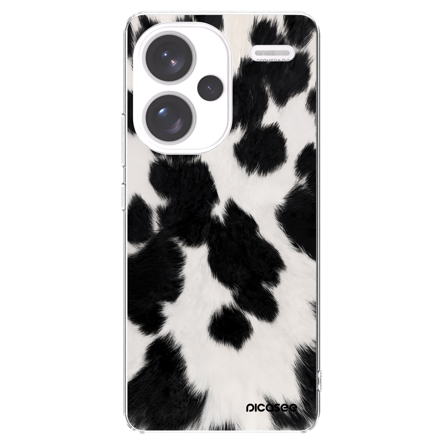 Picasee átlátszó szilikon tok az alábbi mobiltelefonokra Xiaomi Redmi Note 13 Pro+ 5G - Black Moo