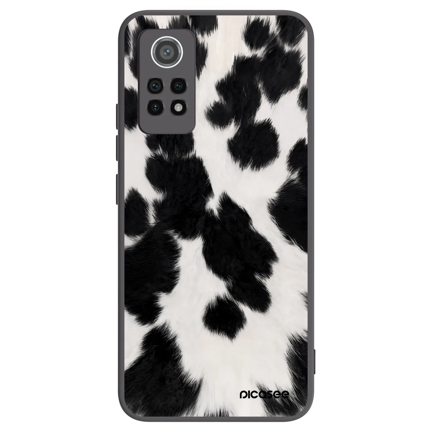Picasee fekete szilikon tok az alábbi mobiltelefonokra Xiaomi Redmi Note 12 Pro 4G - Black Moo