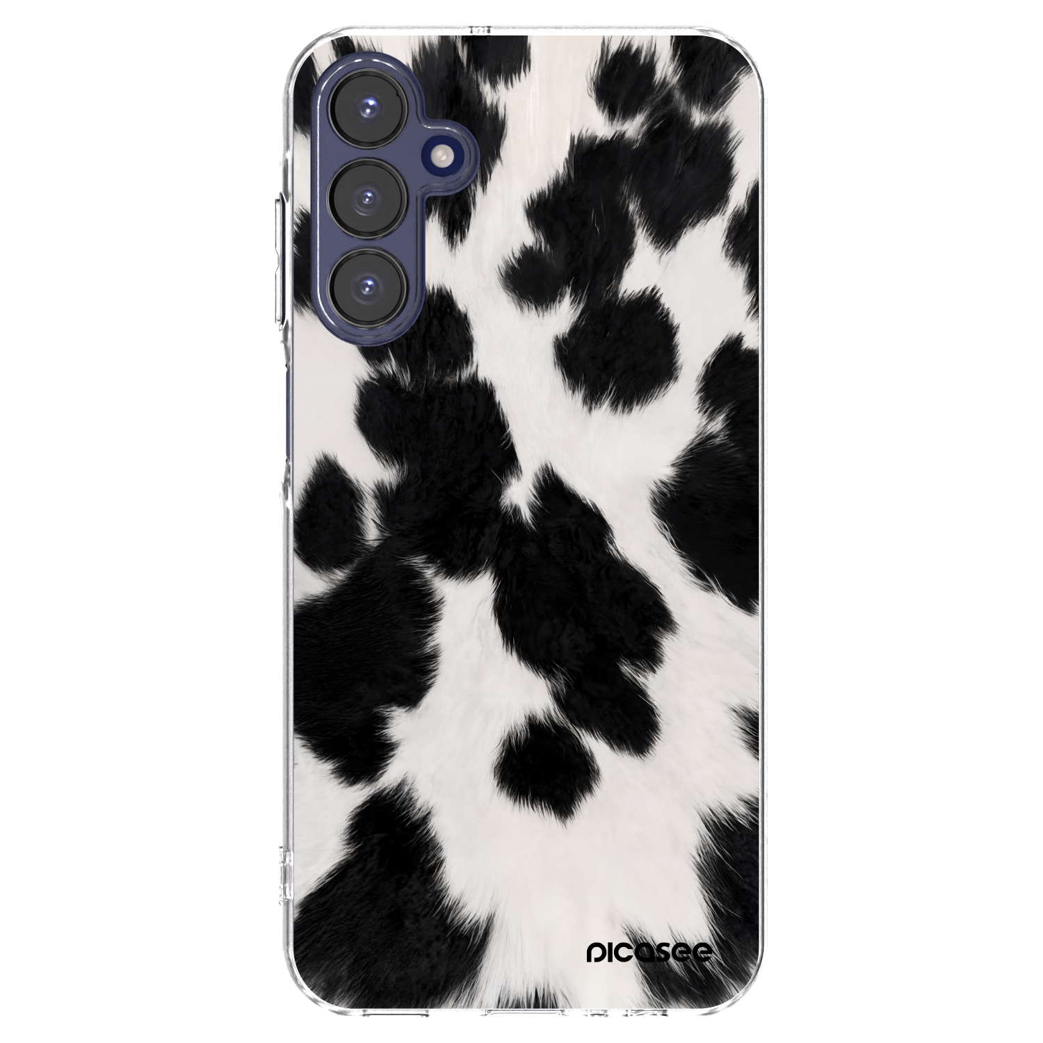 Picasee átlátszó szilikon tok az alábbi mobiltelefonokra Samsung Galaxy A15 A155F 4G - Black Moo