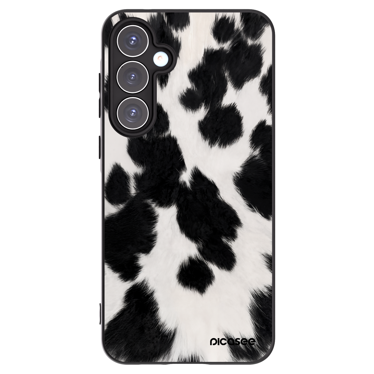 Picasee fekete szilikon tok az alábbi mobiltelefonokra Samsung Galaxy A55 5G A556B - Black Moo