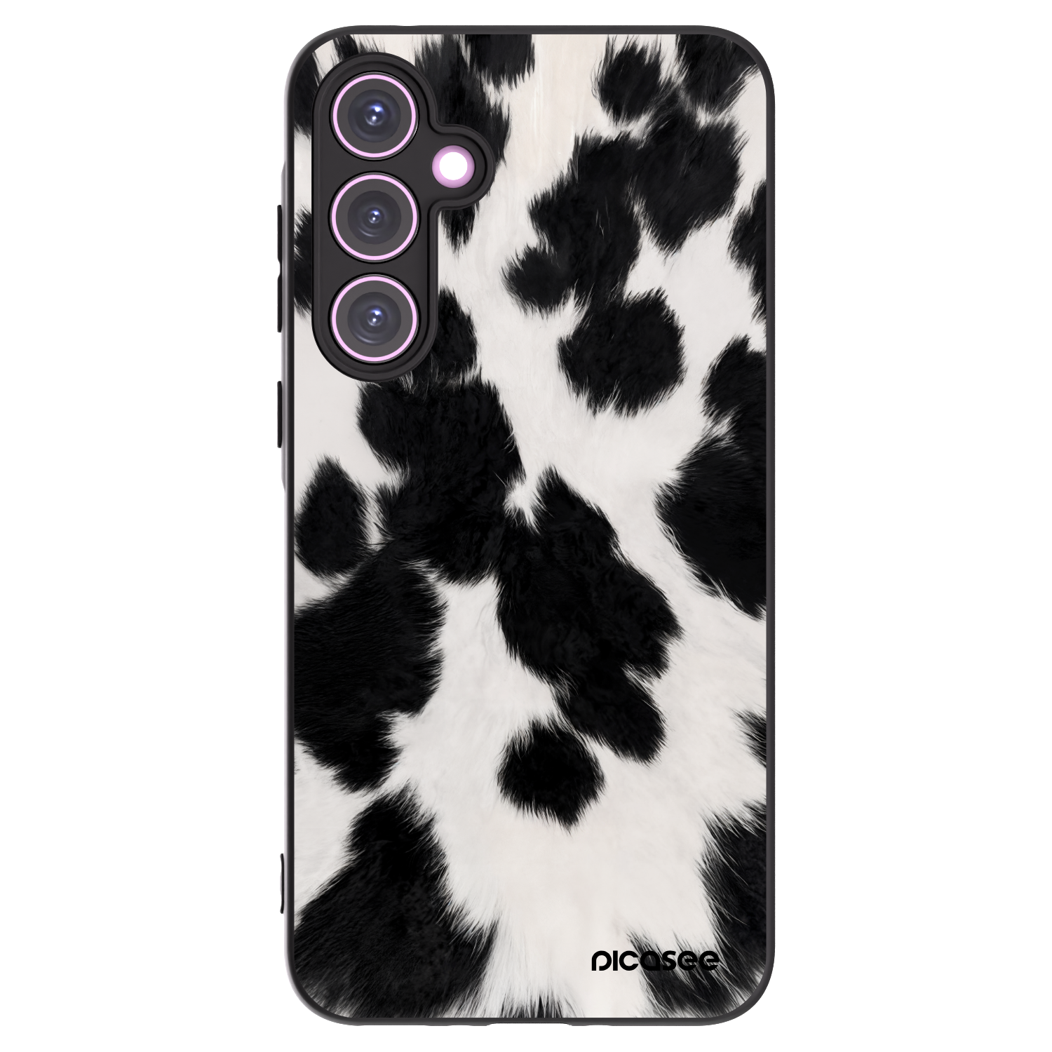 Picasee fekete szilikon tok az alábbi mobiltelefonokra Samsung Galaxy A35 5G A356B - Black Moo
