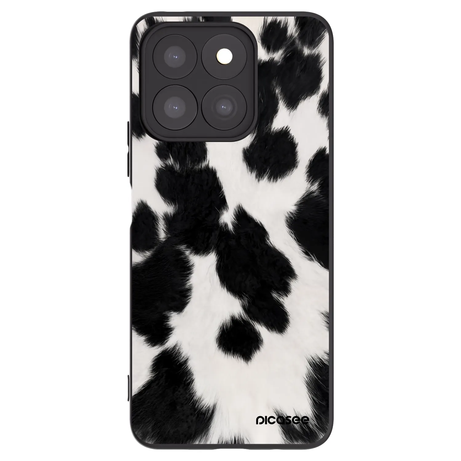 Picasee fekete szilikon tok az alábbi mobiltelefonokra Honor X8b - Black Moo