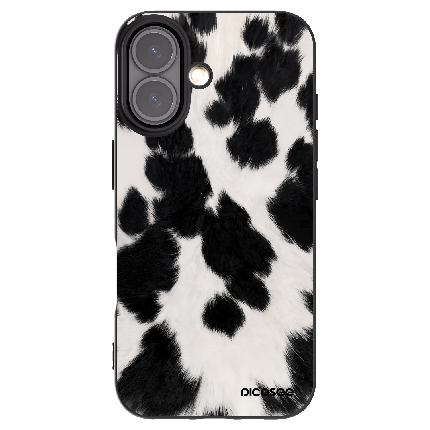 Picasee fekete szilikon tok az alábbi mobiltelefonokra Apple iPhone 16 - Black Moo