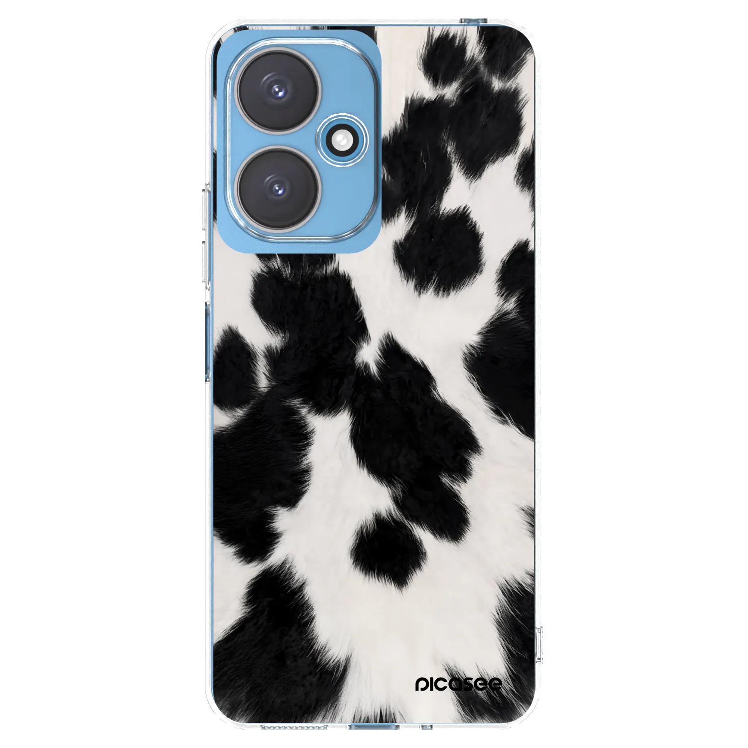 Picasee átlátszó szilikon tok az alábbi mobiltelefonokra Xiaomi Redmi 13C 5G - Black Moo