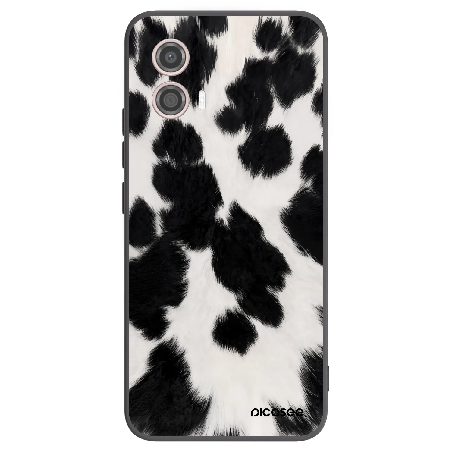 Picasee fekete szilikon tok az alábbi mobiltelefonokra Motorola Moto G53 5G - Black Moo