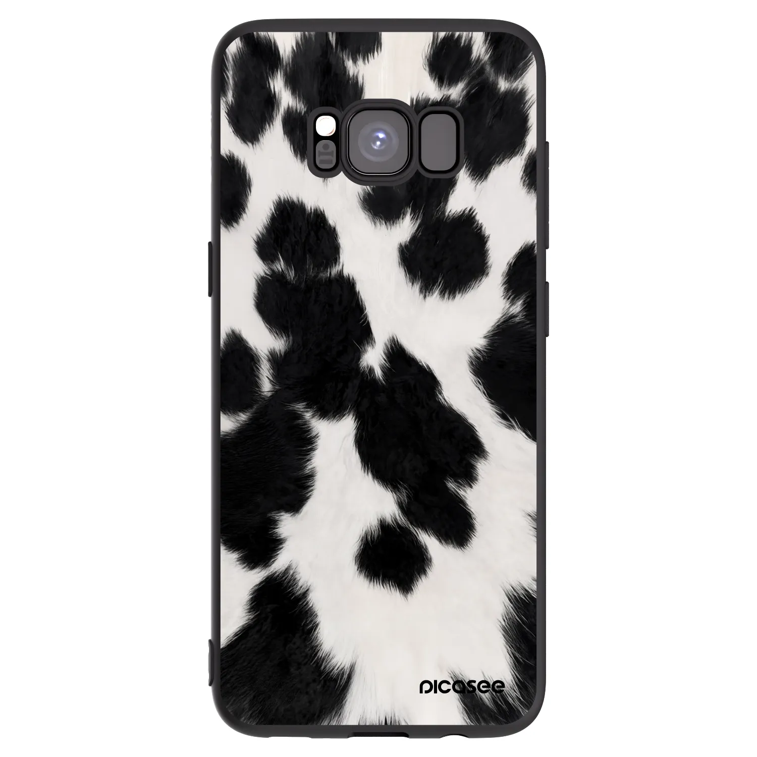 Picasee fekete szilikon tok az alábbi mobiltelefonokra Samsung Galaxy S8 G950F - Black Moo