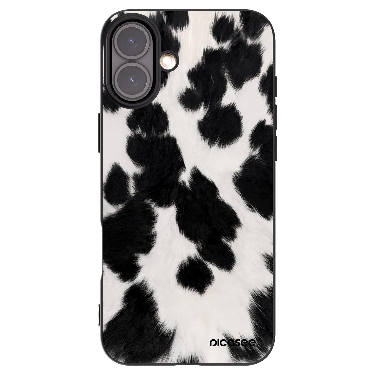 Picasee fekete szilikon tok az alábbi mobiltelefonokra Apple iPhone 16 Plus - Black Moo