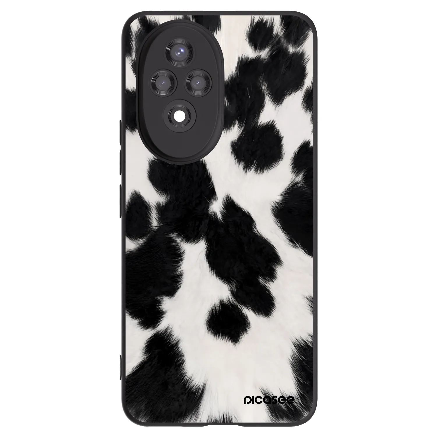Picasee fekete szilikon tok az alábbi mobiltelefonokra Honor 200 5G - Black Moo