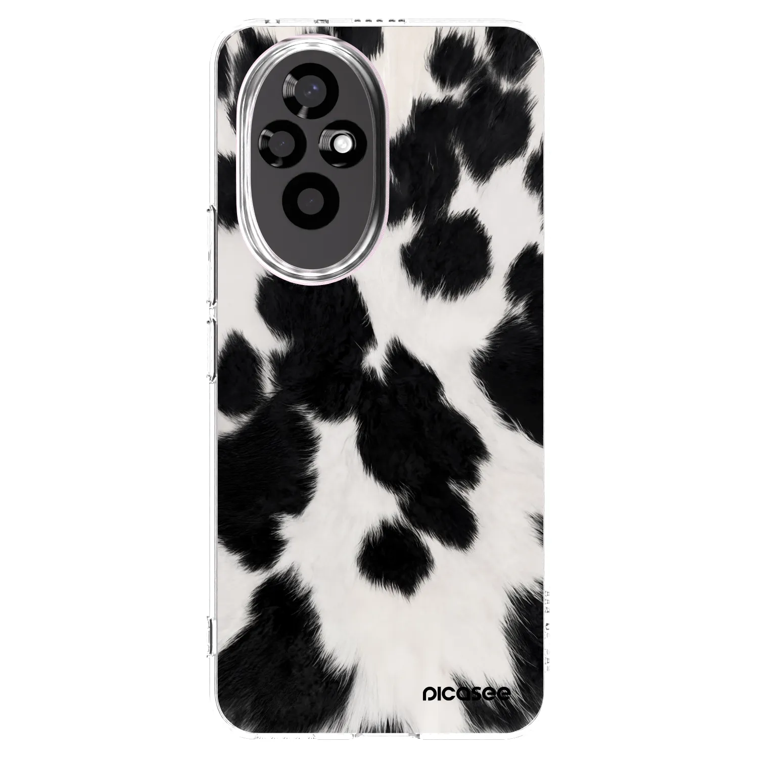 Picasee átlátszó szilikon tok az alábbi mobiltelefonokra Honor 200 5G - Black Moo