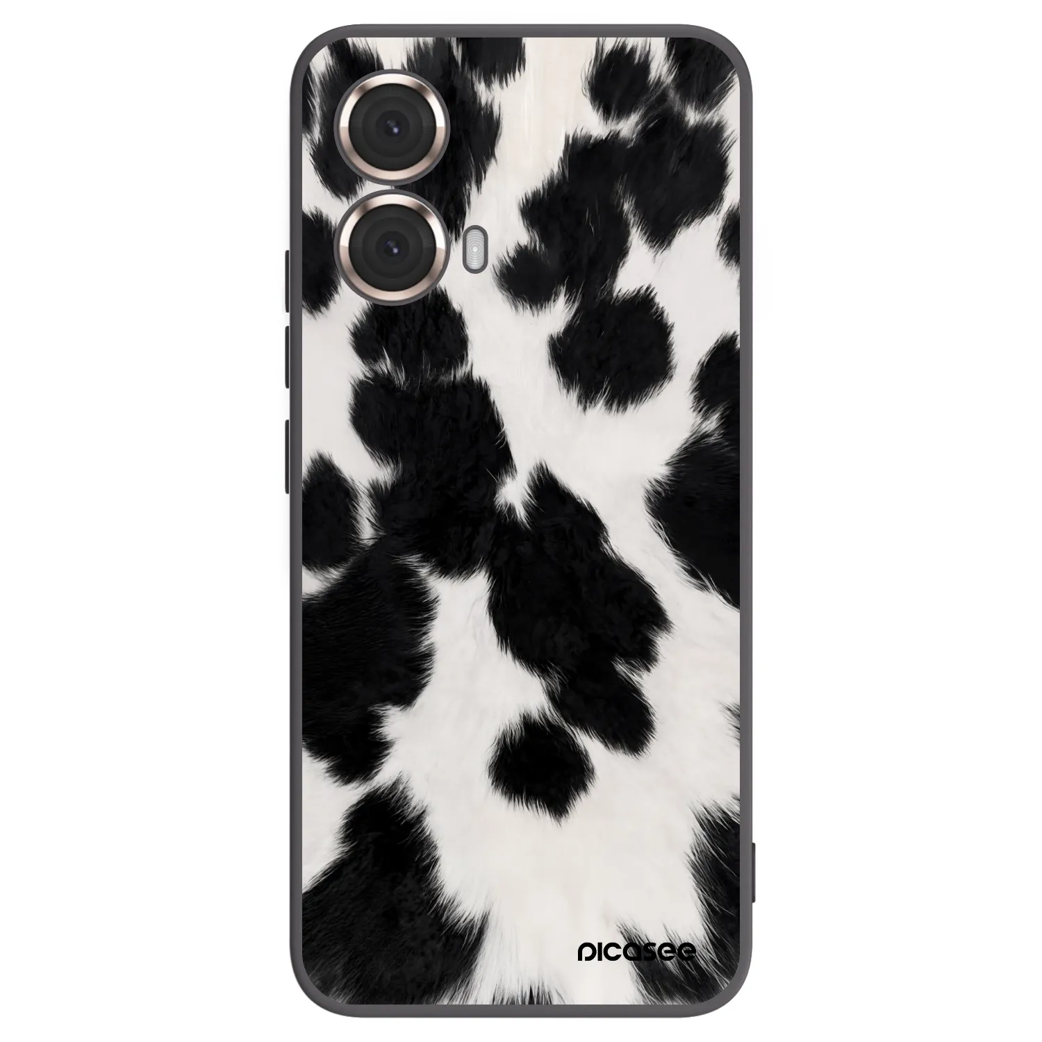 Picasee fekete szilikon tok az alábbi mobiltelefonokra Motorola Moto G85 - Black Moo