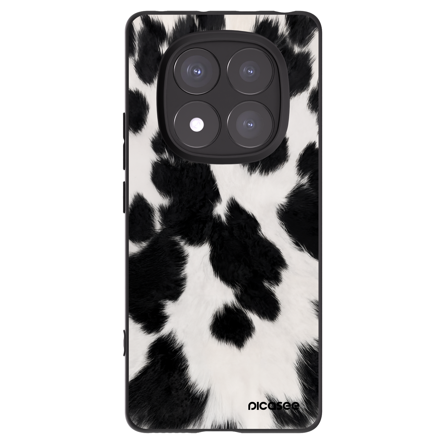 Picasee fekete szilikon tok az alábbi mobiltelefonokra Xiaomi Redmi Note 14 Pro 5G - Black Moo