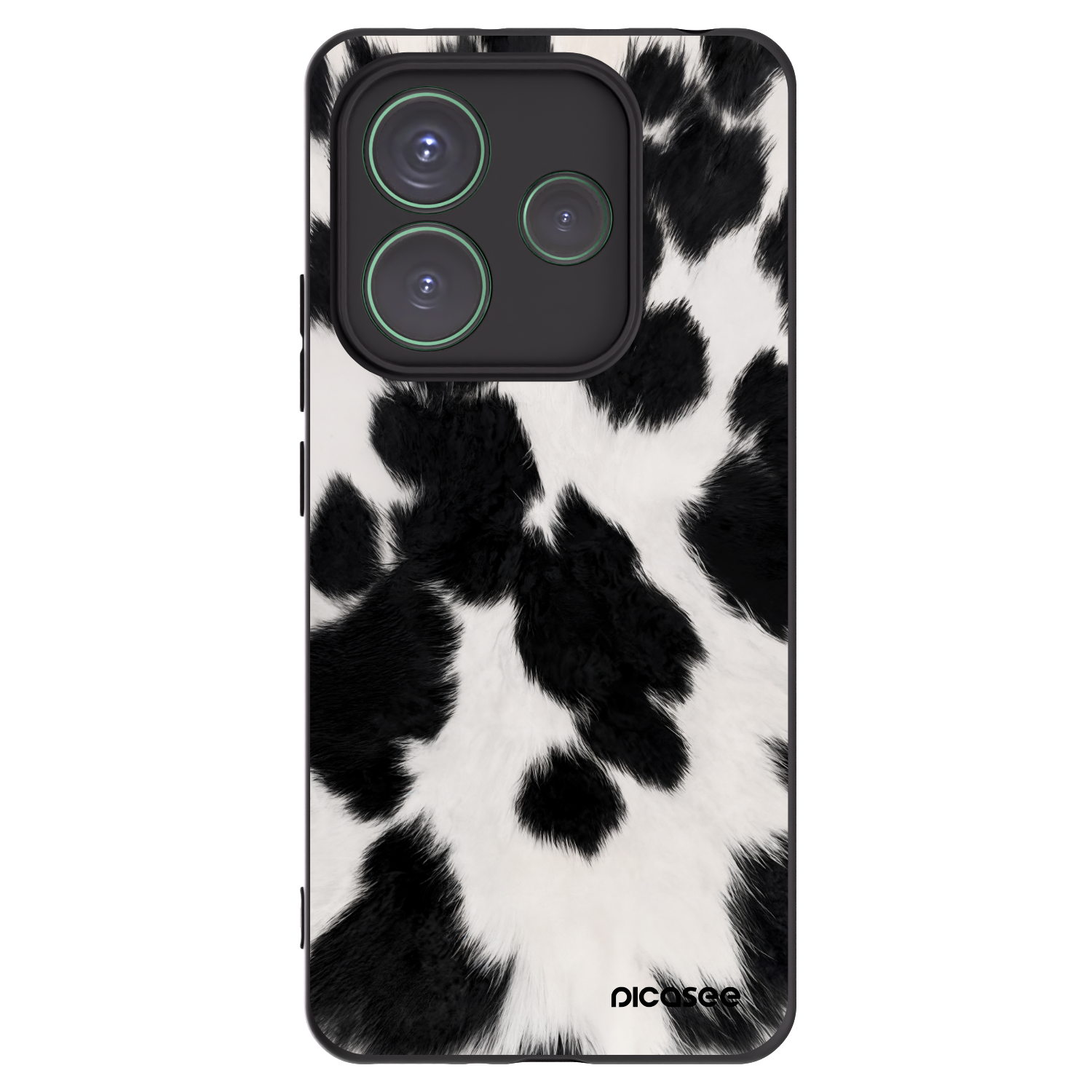 Picasee fekete szilikon tok az alábbi mobiltelefonokra Xiaomi Redmi Note 14 5G - Black Moo