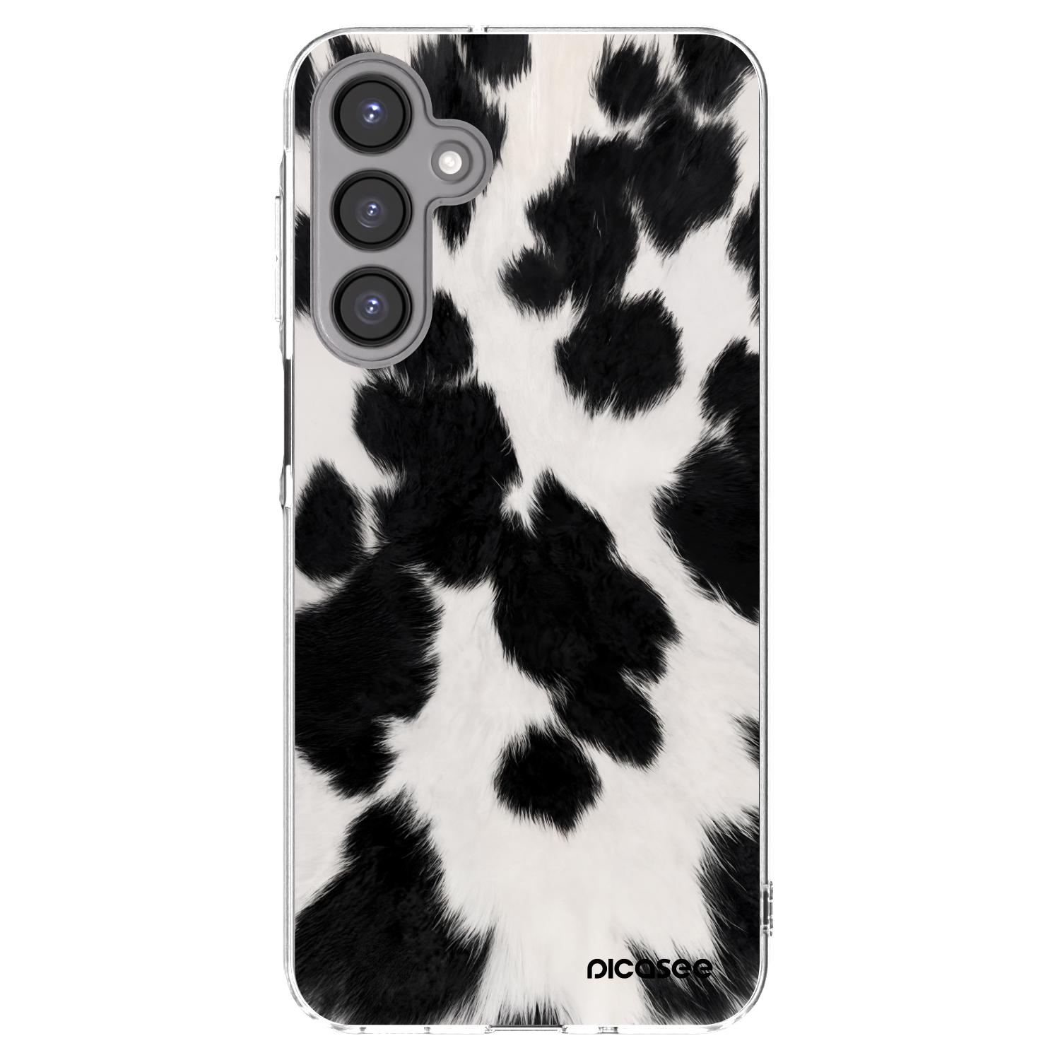 Picasee átlátszó szilikon tok az alábbi mobiltelefonokra Samsung Galaxy A16 5G - Black Moo