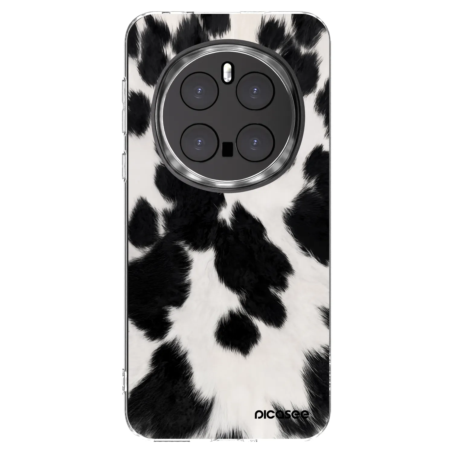 Picasee átlátszó szilikon tok az alábbi mobiltelefonokra Honor Magic7 Pro 5G - Black Moo