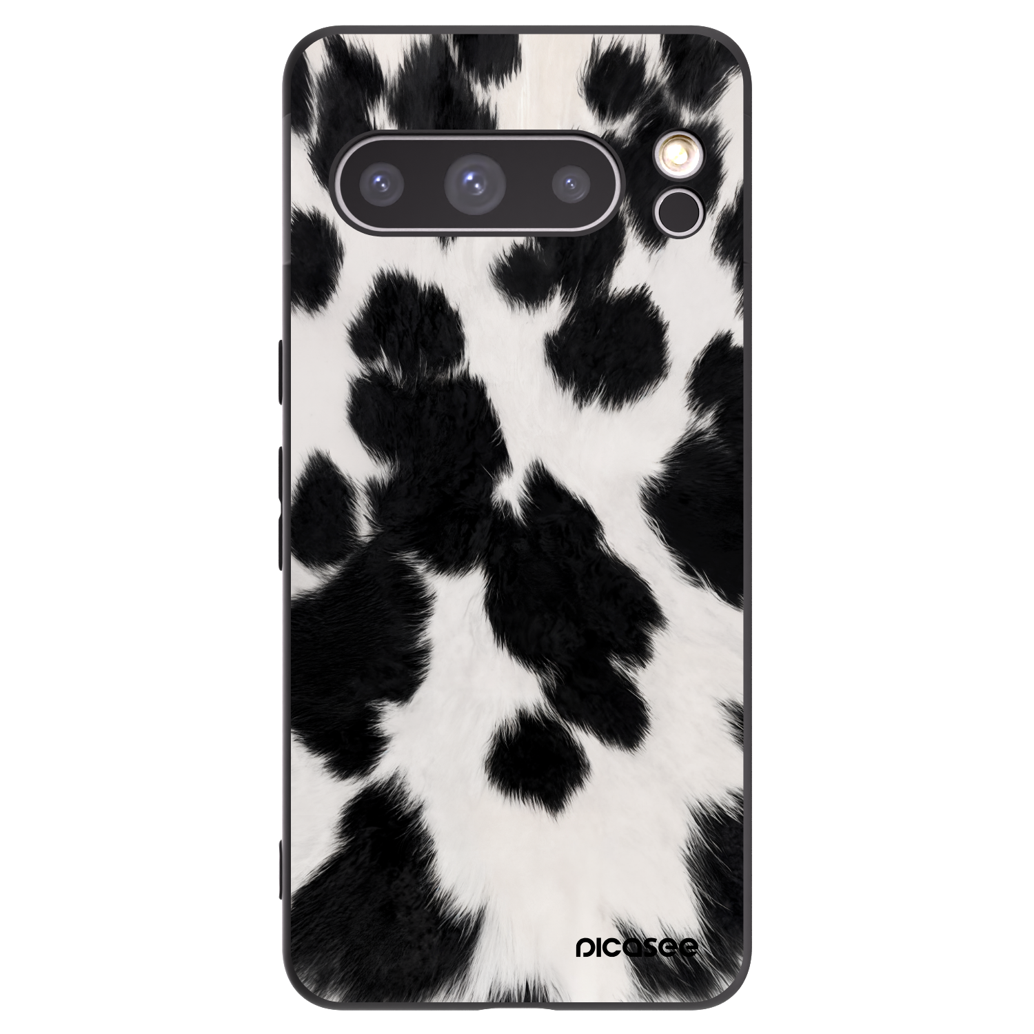 Picasee fekete szilikon tok az alábbi mobiltelefonokra Google Pixel 8 Pro - Black Moo