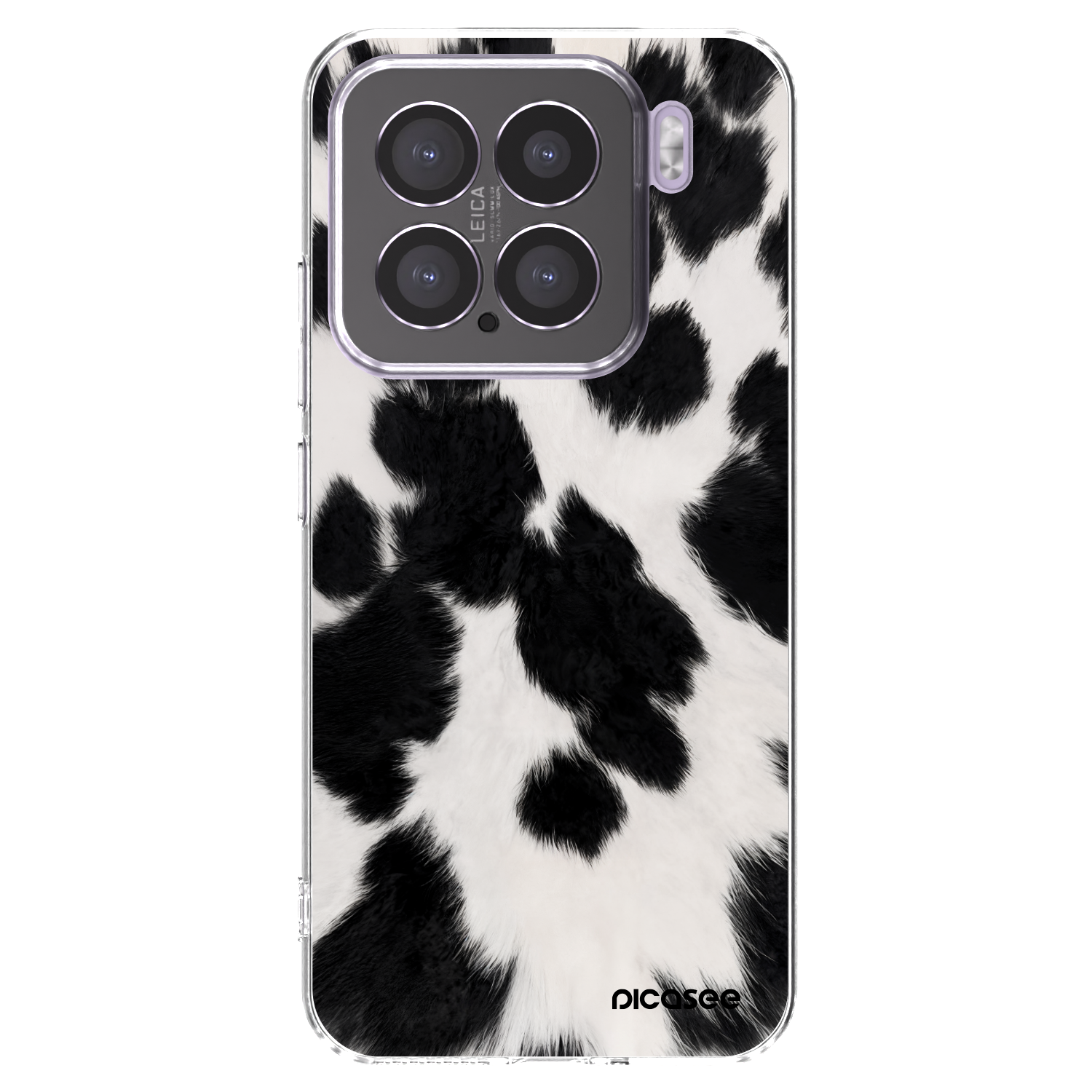 Picasee átlátszó szilikon tok az alábbi mobiltelefonokra Xiaomi 15 - Black Moo