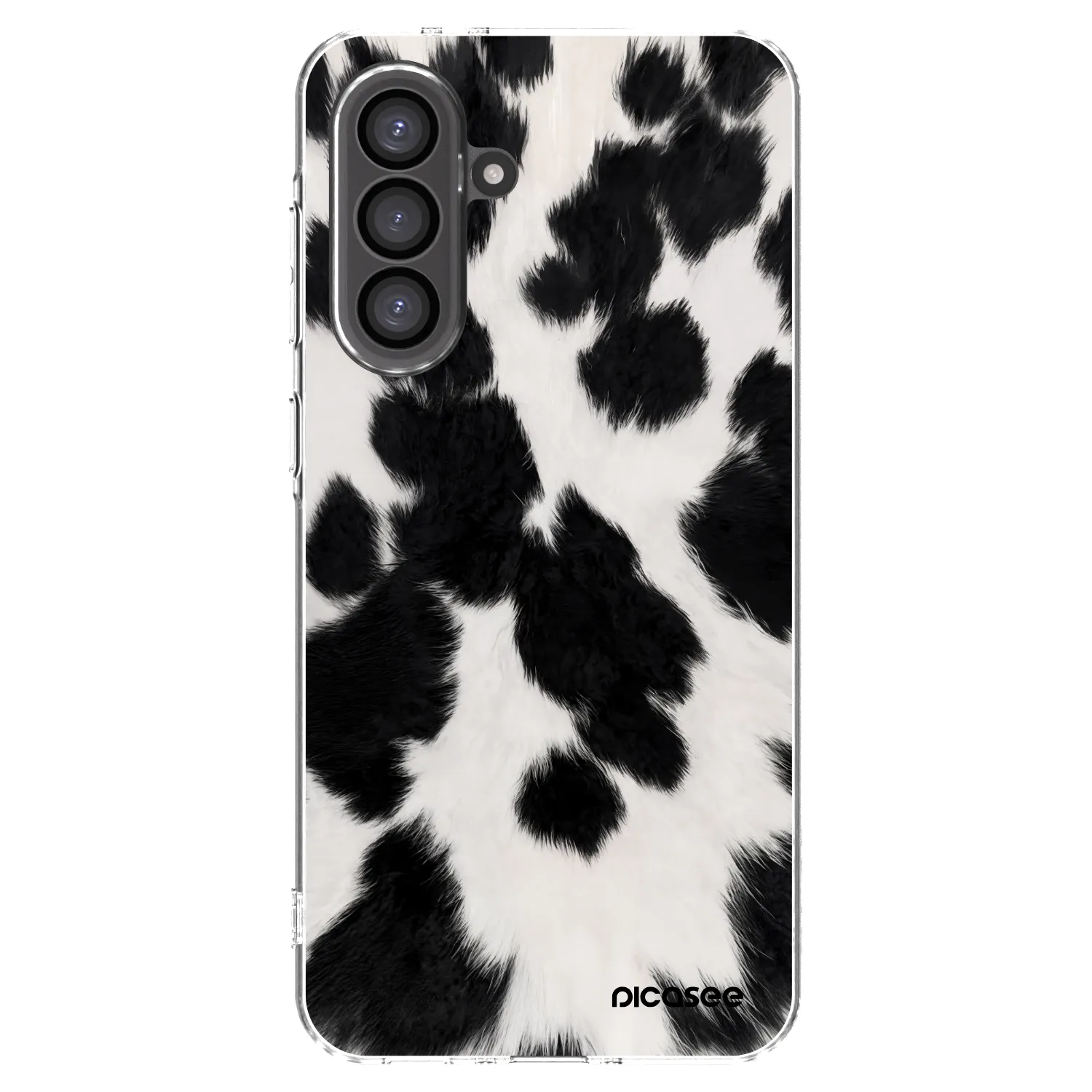 Picasee átlátszó szilikon tok az alábbi mobiltelefonokra Samsung Galaxy A56 5G A566B - Black Moo