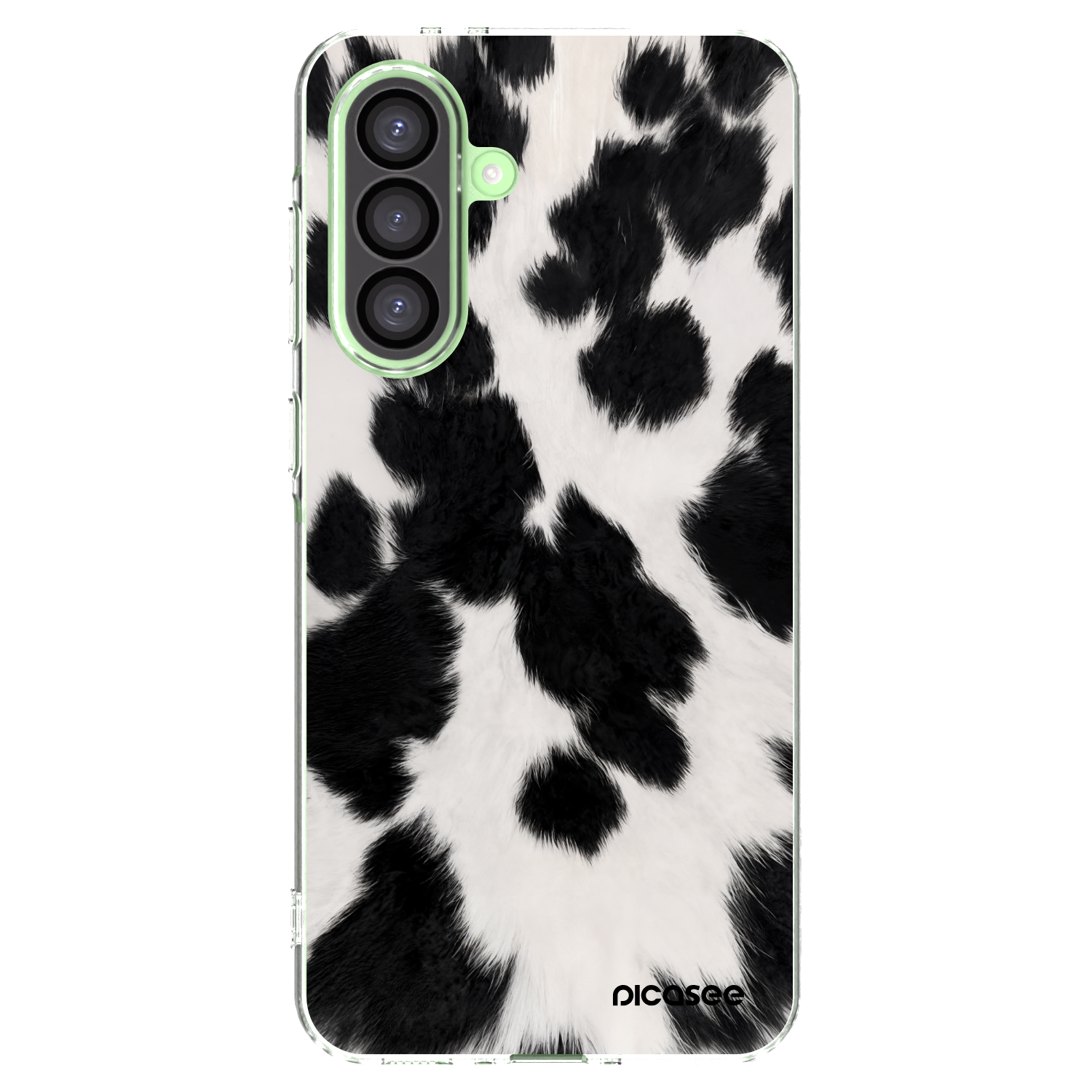Picasee átlátszó szilikon tok az alábbi mobiltelefonokra Samsung Galaxy A26 5G A266B - Black Moo