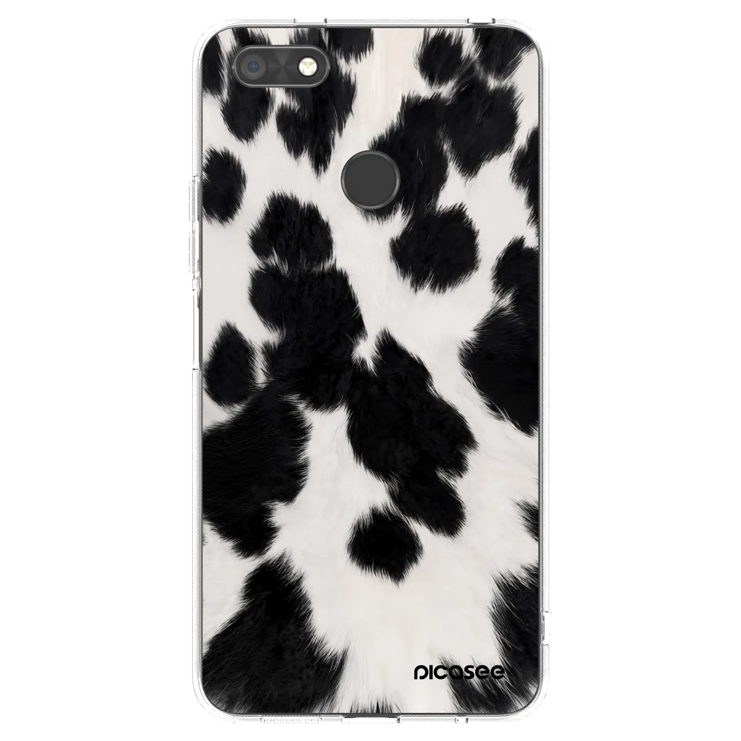 Picasee átlátszó szilikon tok az alábbi mobiltelefonokra Huawei P9 Lite Mini - Black Moo