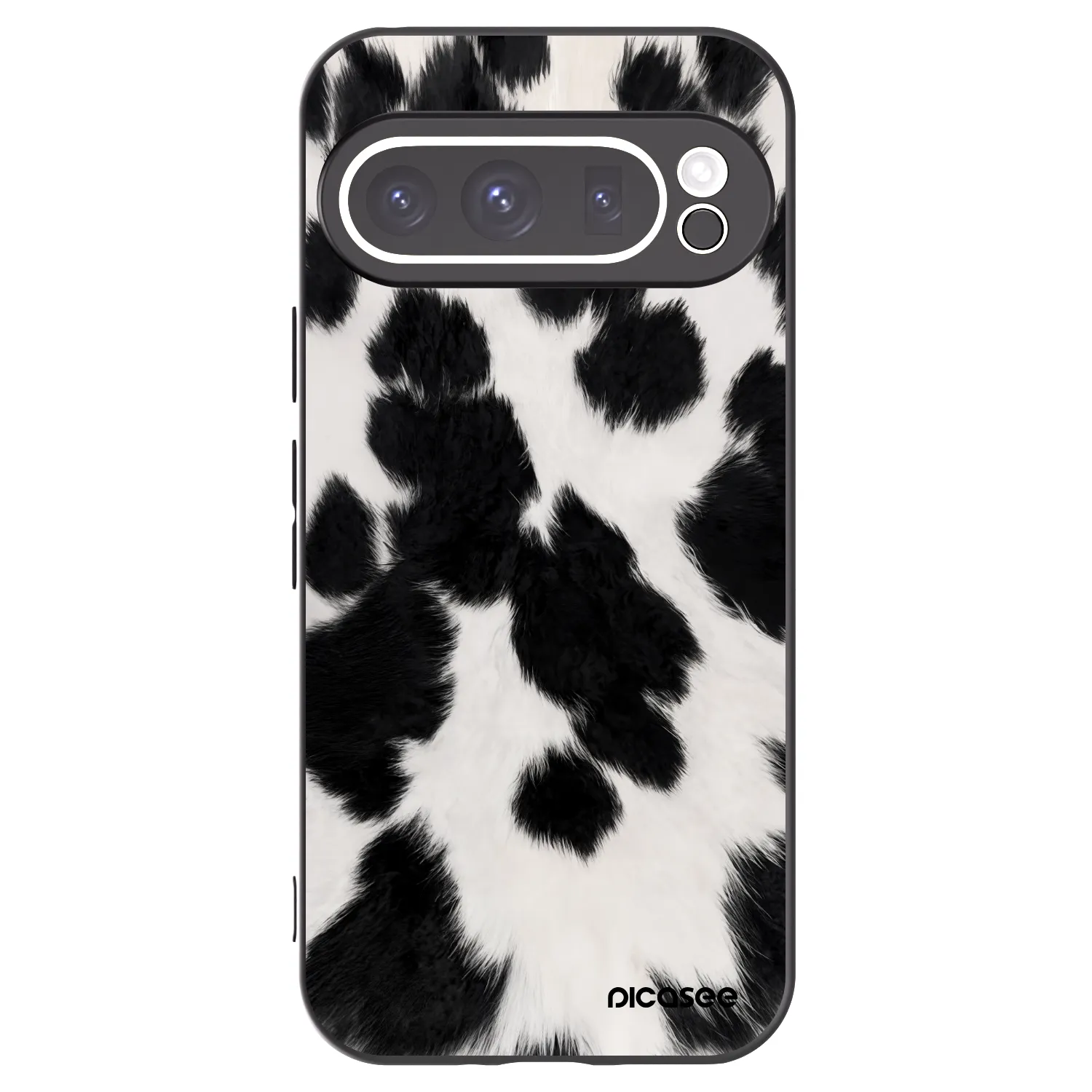 Picasee fekete szilikon tok az alábbi mobiltelefonokra Google Pixel 9 Pro - Black Moo