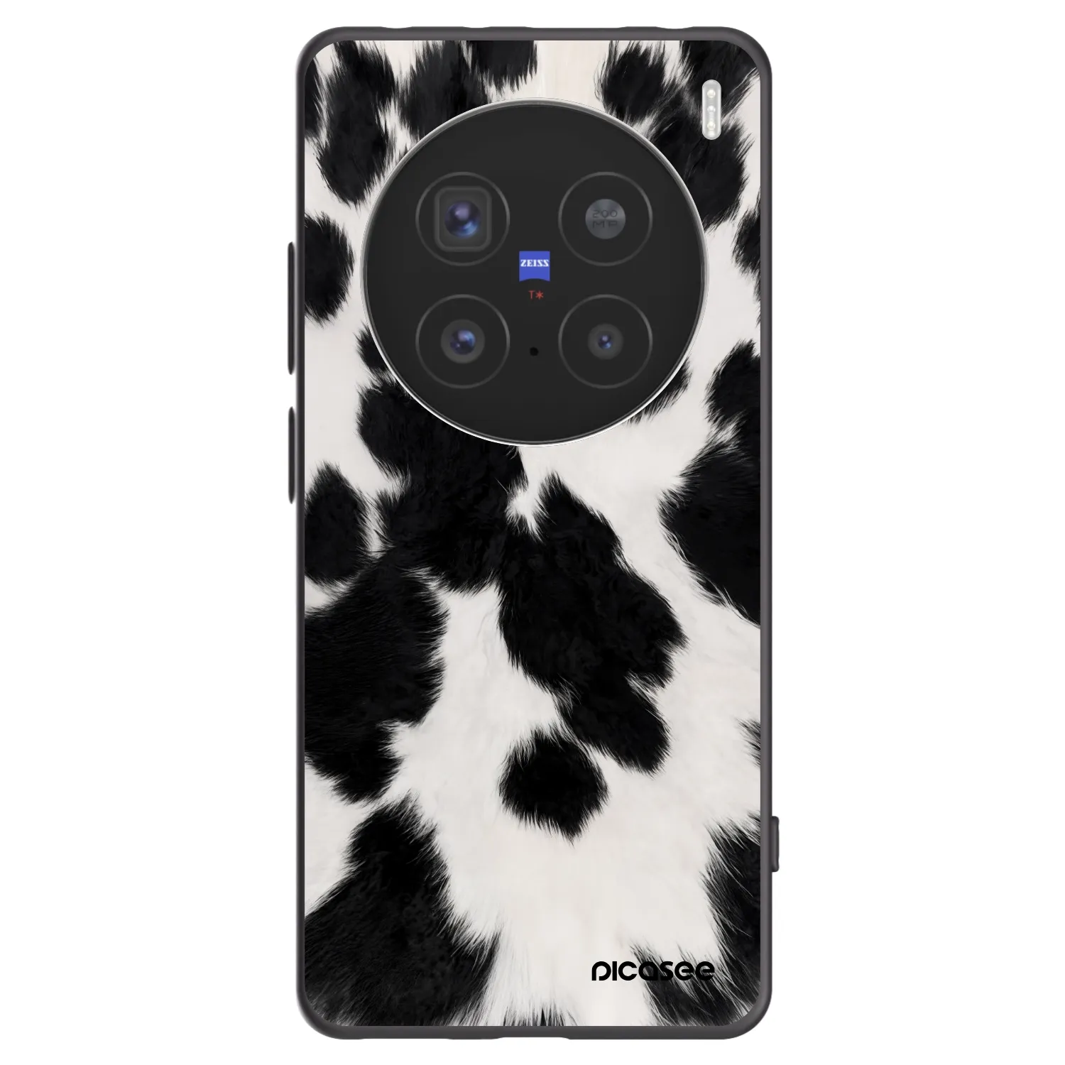 Picasee fekete szilikon tok az alábbi mobiltelefonokra Vivo X200 Pro - Black Moo