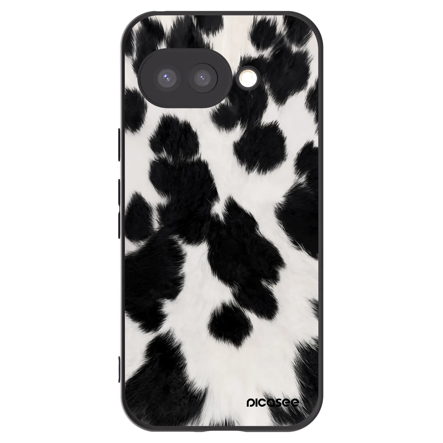 Picasee fekete szilikon tok az alábbi mobiltelefonokra Google Pixel 9a - Black Moo