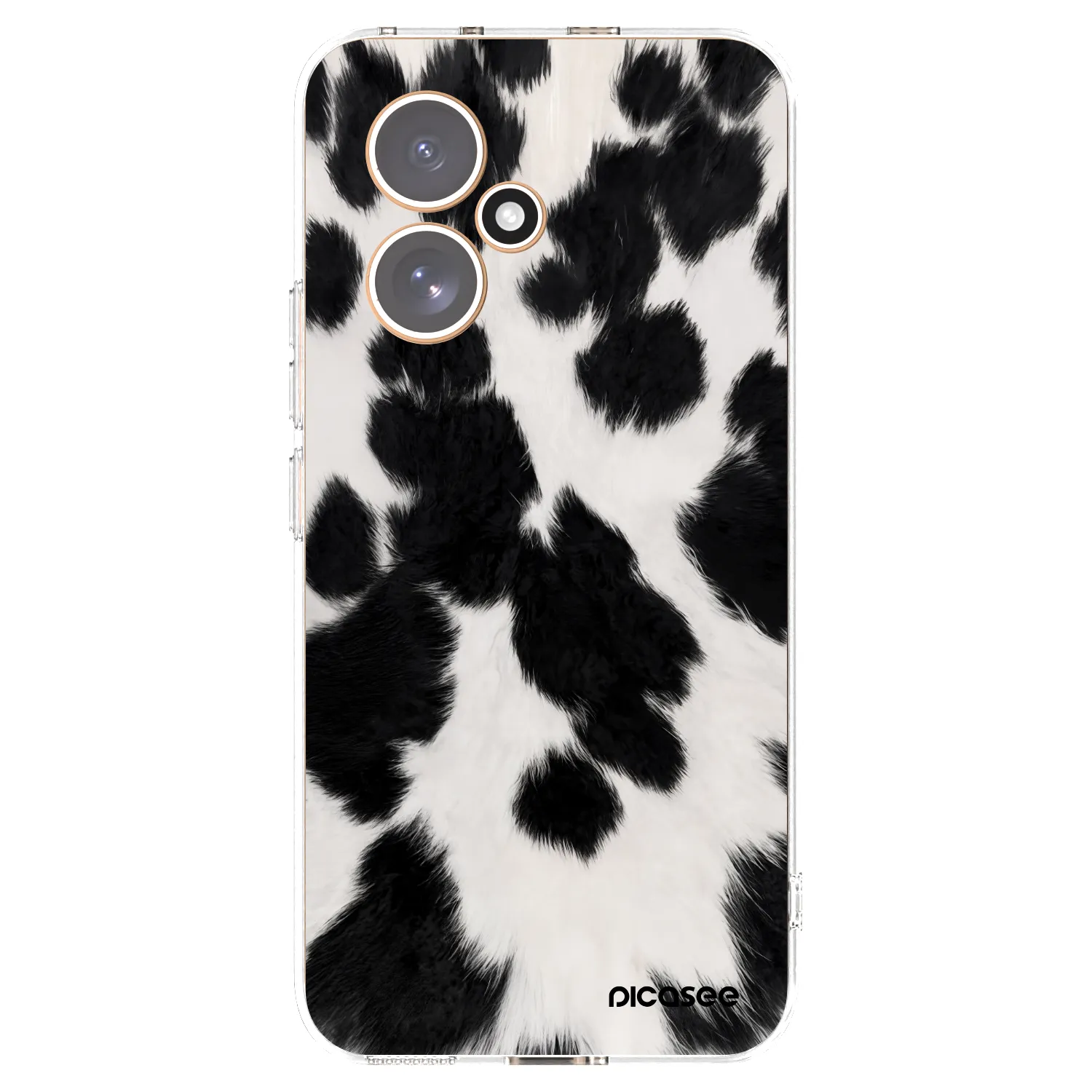 Picasee átlátszó szilikon tok az alábbi mobiltelefonokra Honor 400 5G - Black Moo