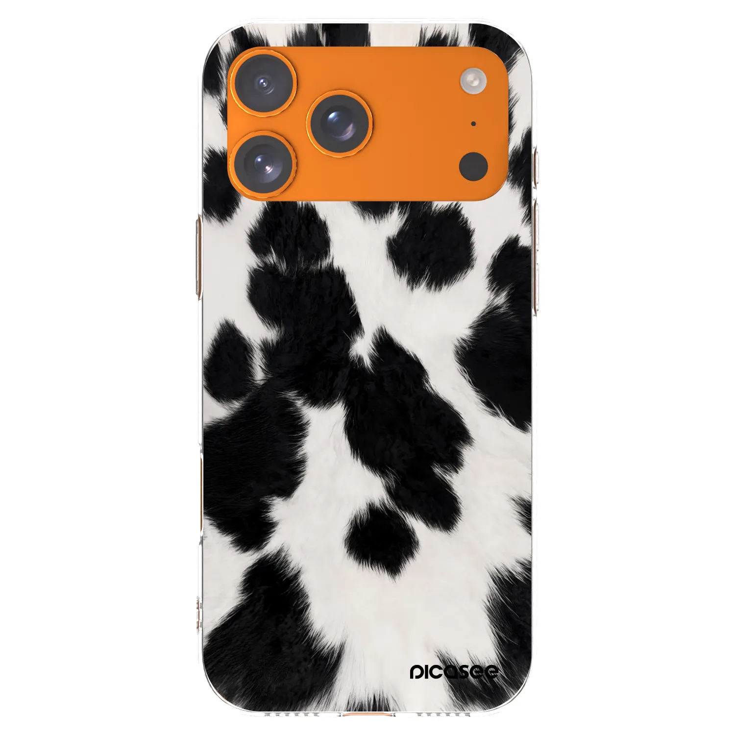 Picasee átlátszó szilikon tok az alábbi mobiltelefonokra Apple iPhone 17 Pro Max - Black Moo