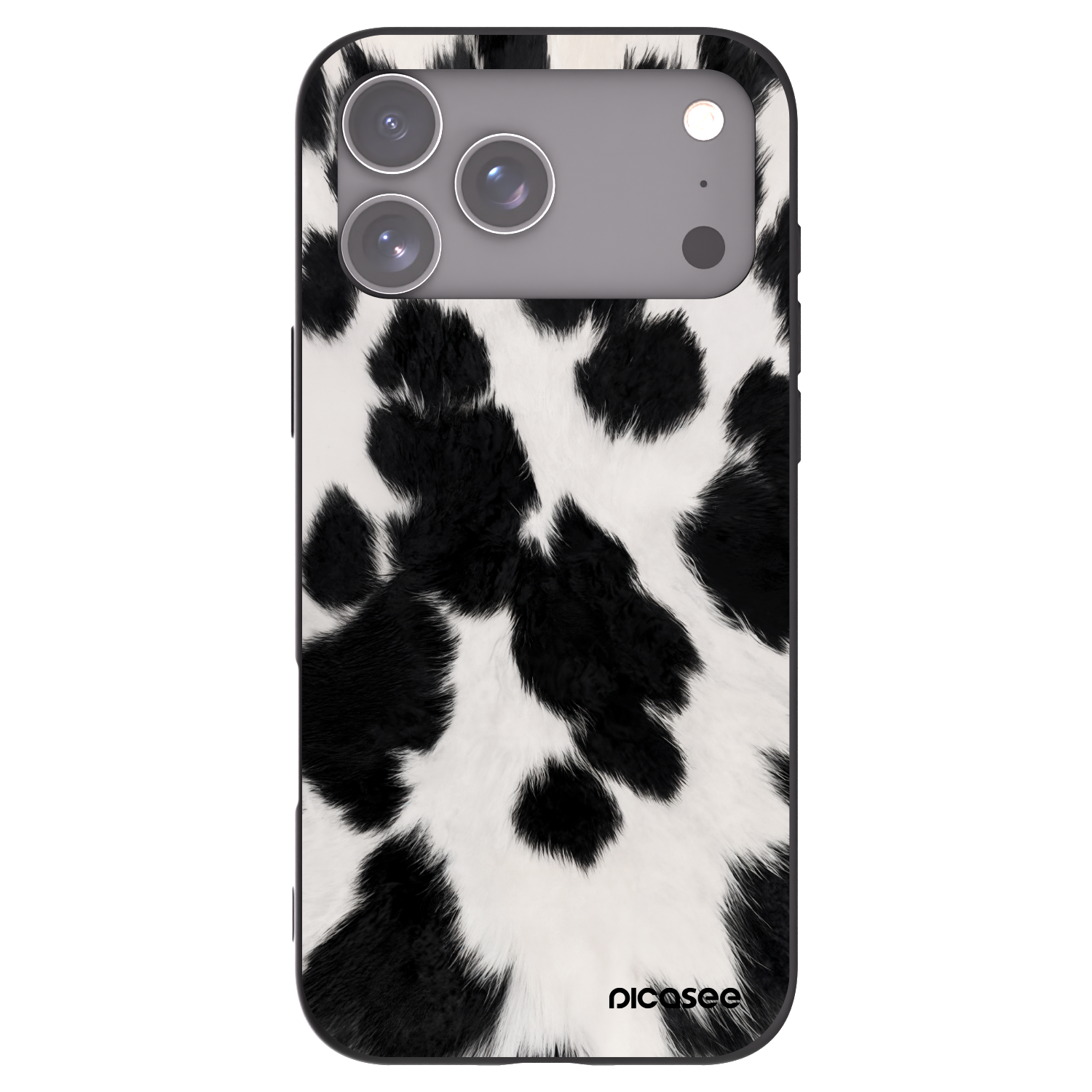 Picasee fekete szilikon tok az alábbi mobiltelefonokra Apple iPhone 17 Pro Max - Black Moo