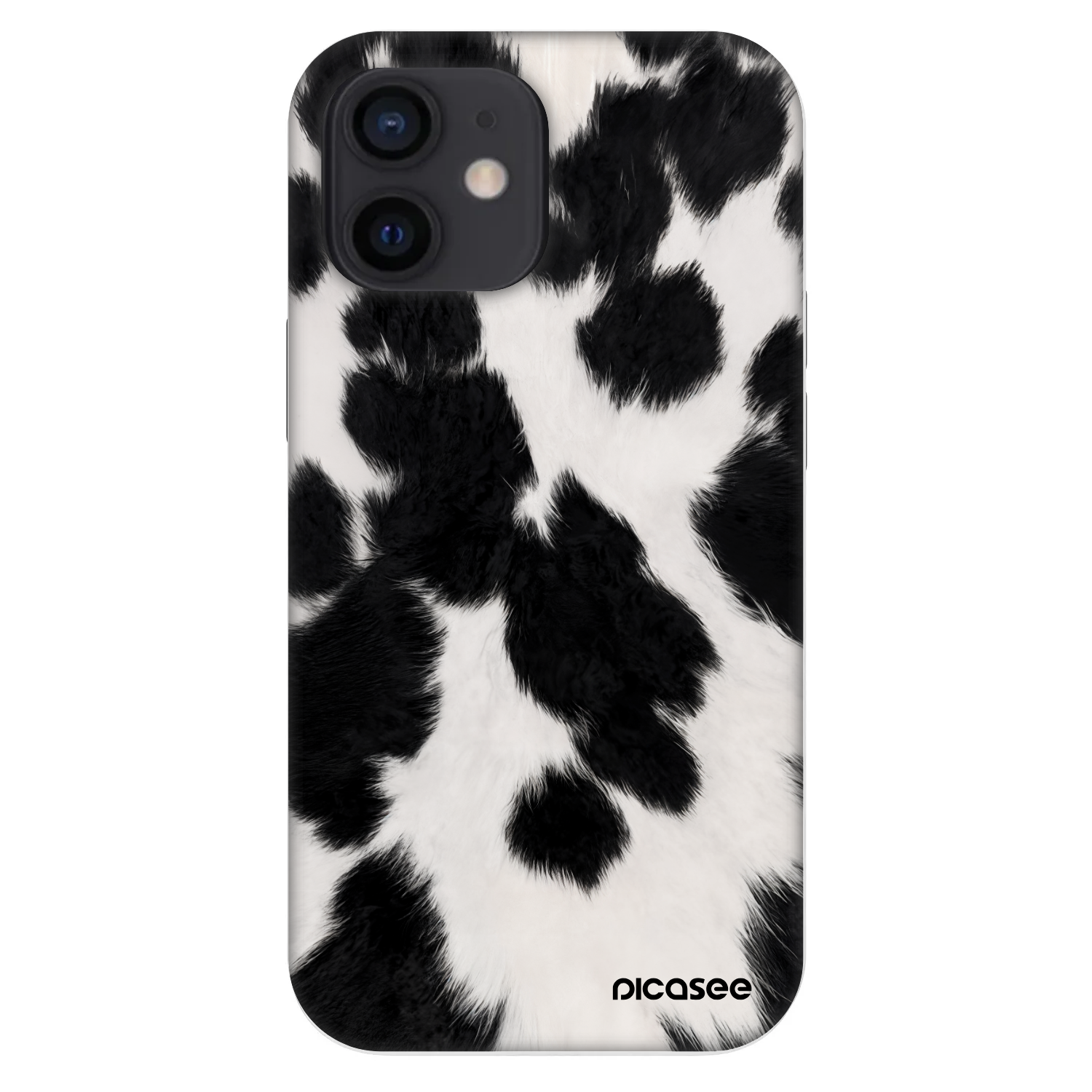 Picasee Fashion Case Apple iPhone 12 mini - Black Moo