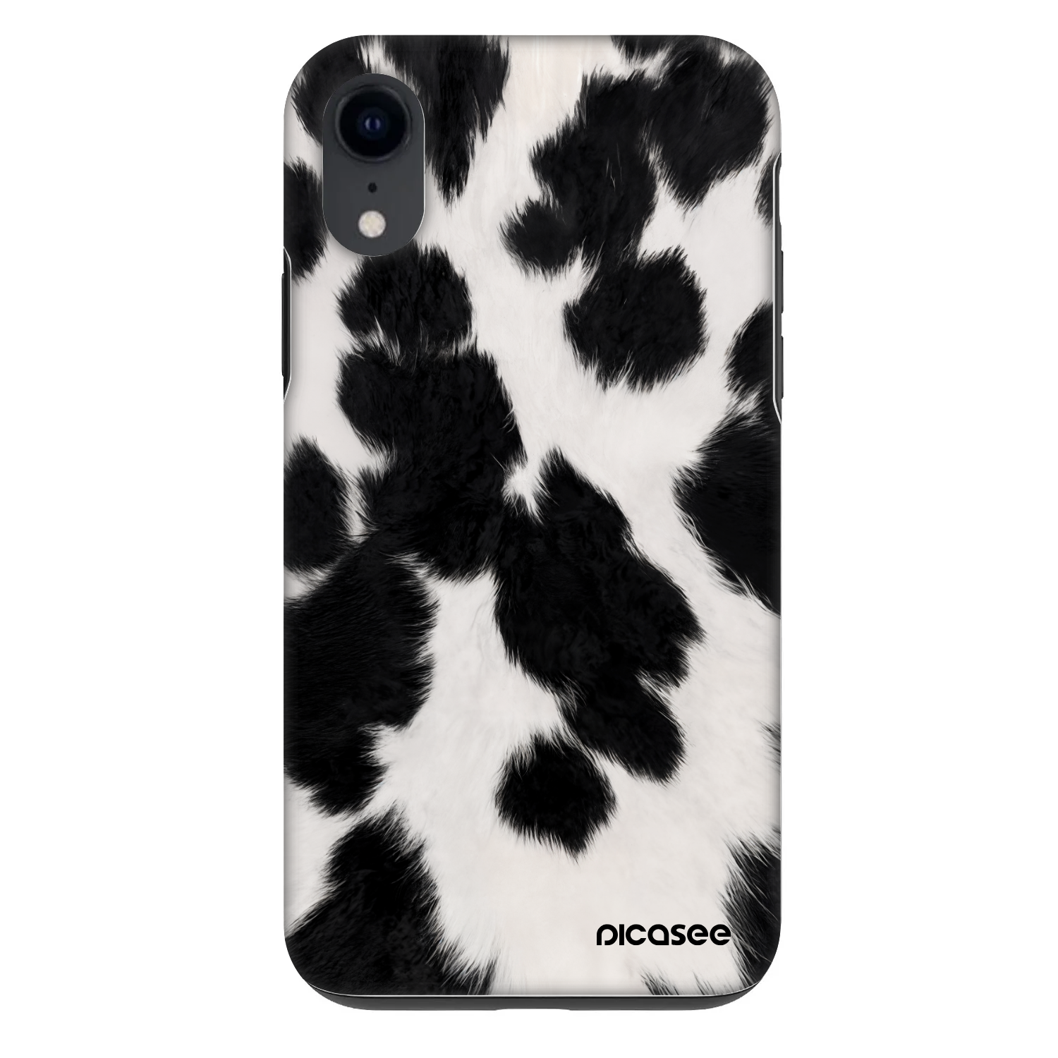 Picasee Fashion Case Apple iPhone XR - Black Moo