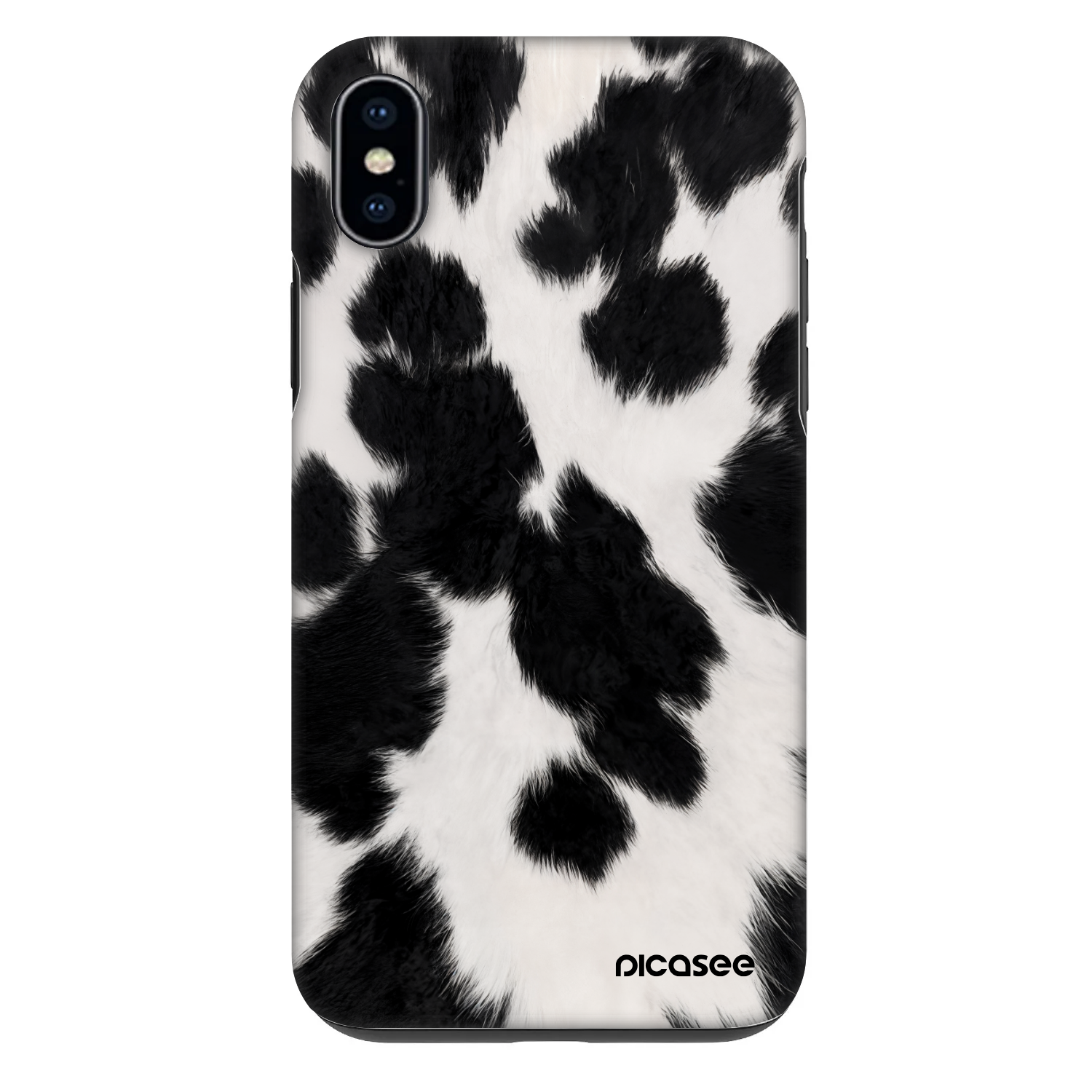 Picasee Fashion Case Apple iPhone XS Max - Black Moo