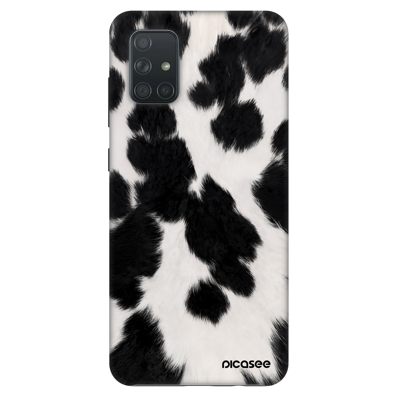Picasee Fashion Case Samsung Galaxy A71 A715F - Black Moo