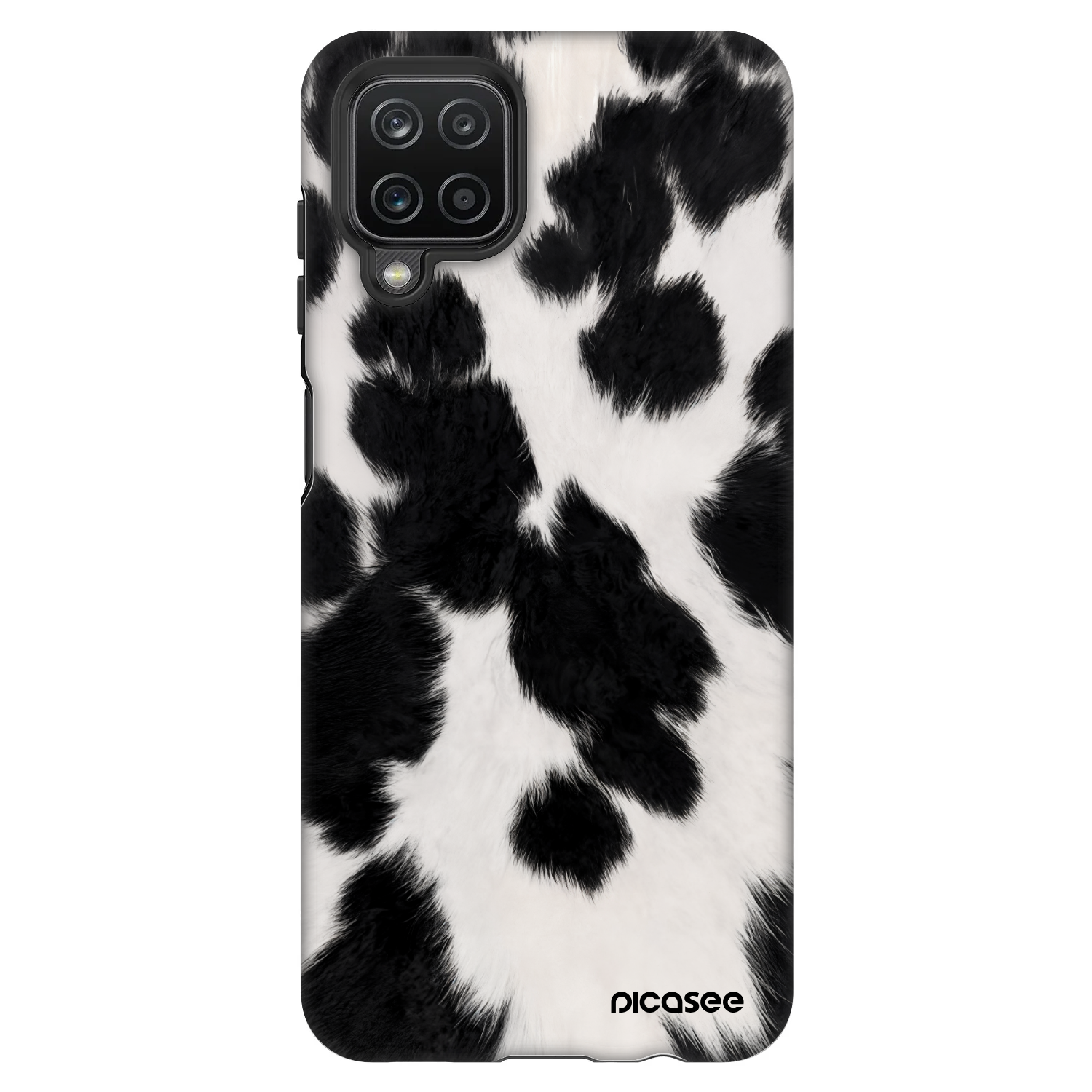 Picasee Fashion Case Samsung Galaxy A12 A125F - Black Moo