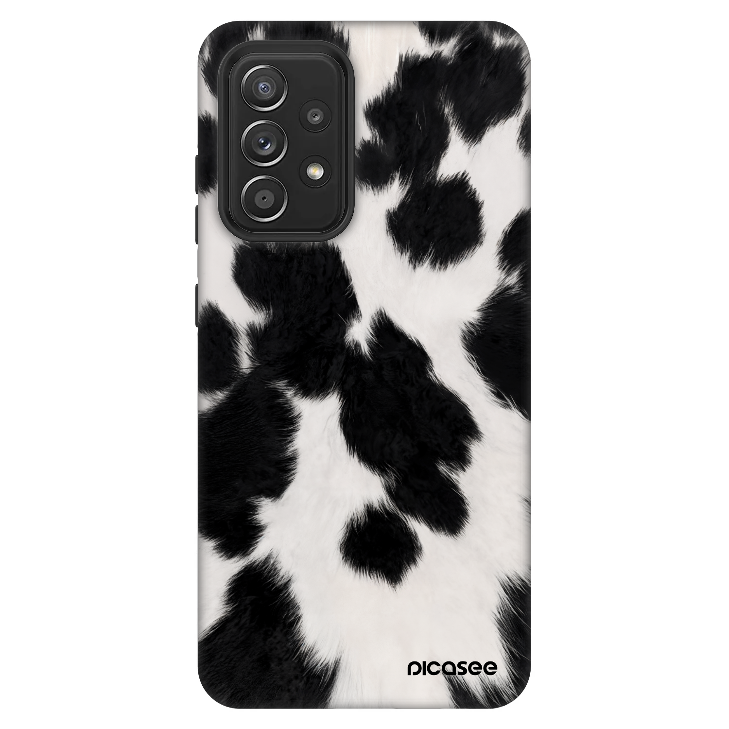 Picasee Fashion Case Samsung Galaxy A52 5G A525F - Black Moo