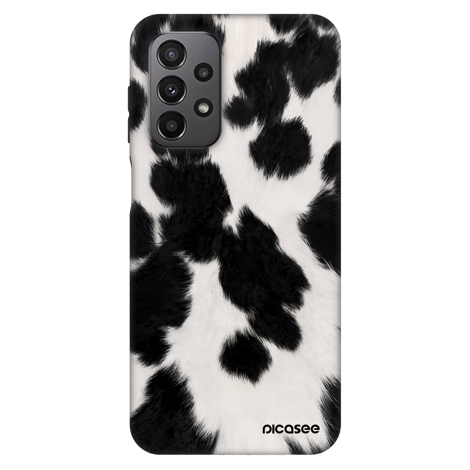 Picasee Fashion Case Samsung Galaxy A23 A235F 4G - Black Moo