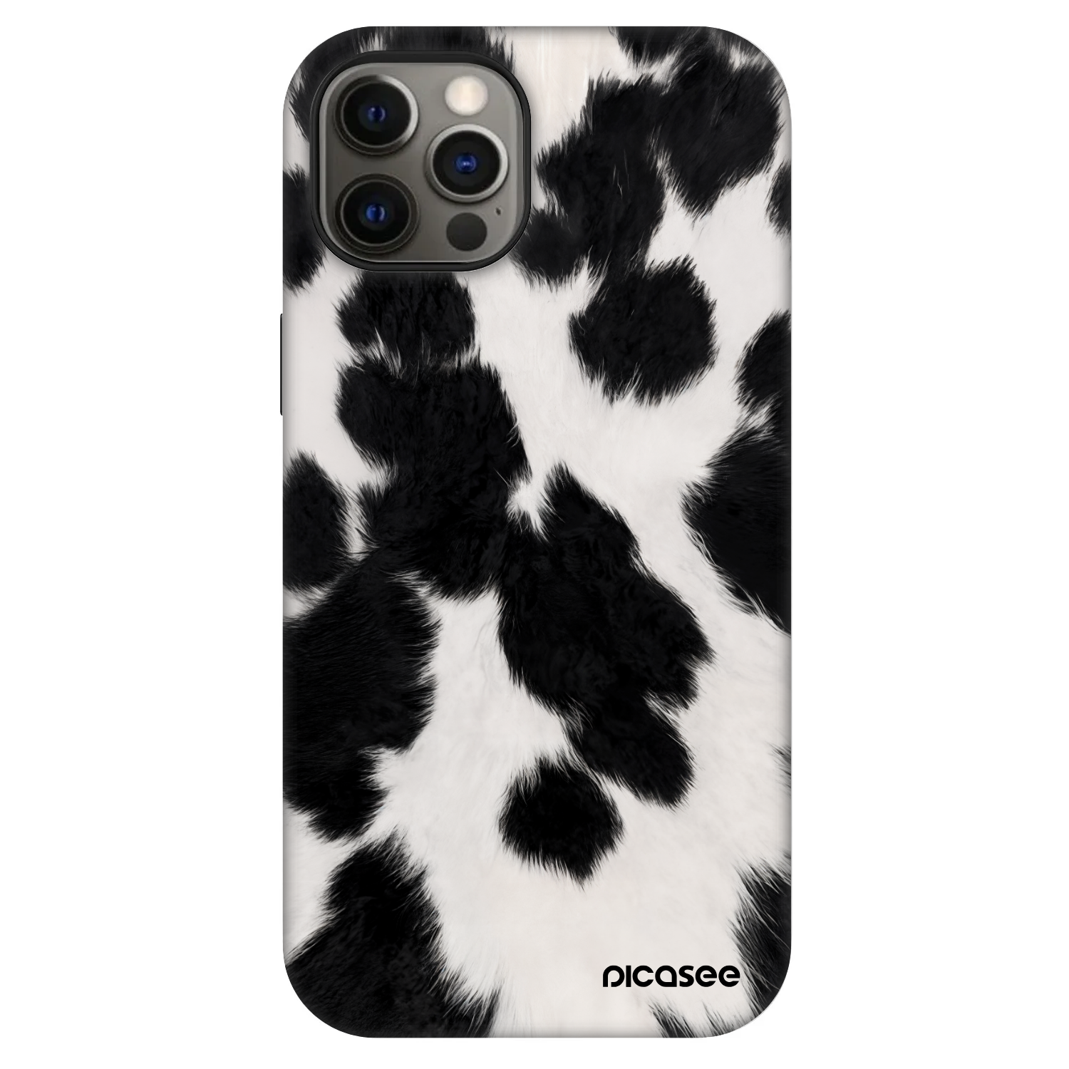 Picasee Fashion Case MagSafe Apple iPhone 12 Pro - Black Moo