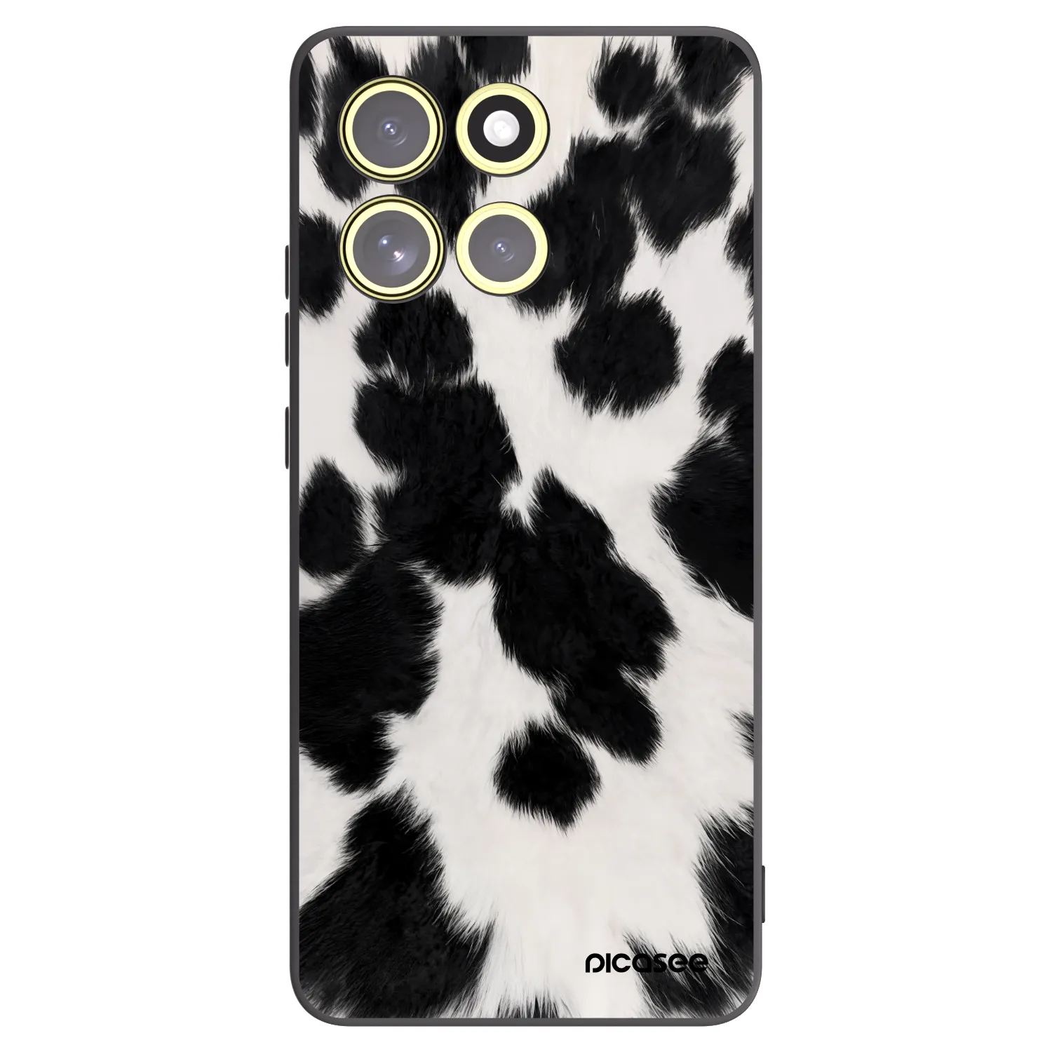 Picasee fekete szilikon tok az alábbi mobiltelefonokra Motorola Moto G86 5G - Black Moo