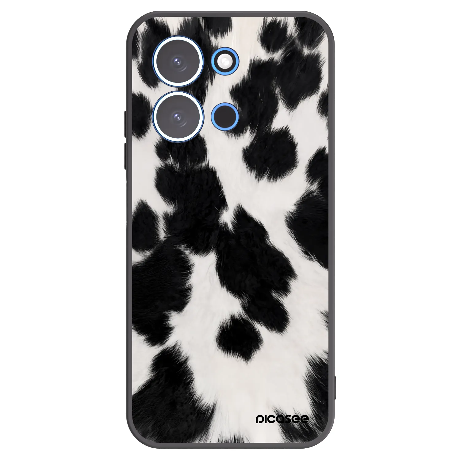 Picasee fekete szilikon tok az alábbi mobiltelefonokra Xiaomi Redmi 15C 4G - Black Moo