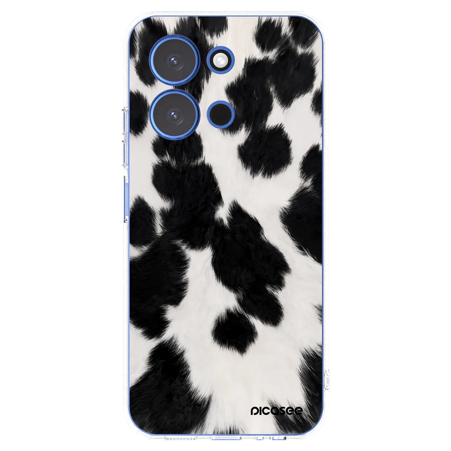 Picasee átlátszó szilikon tok az alábbi mobiltelefonokra Xiaomi Redmi 15C 4G - Black Moo