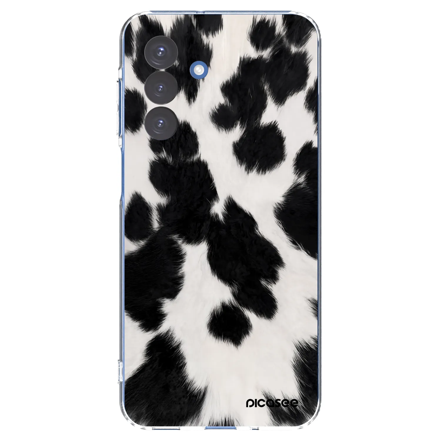 Picasee átlátszó szilikon tok az alábbi mobiltelefonokra Samsung Galaxy A17 5G - Black Moo