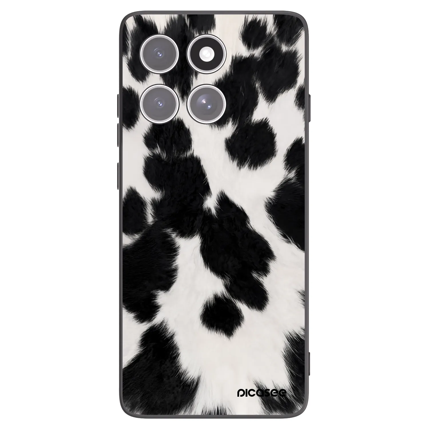 Picasee fekete szilikon tok az alábbi mobiltelefonokra Motorola Edge 60 Fusion - Black Moo